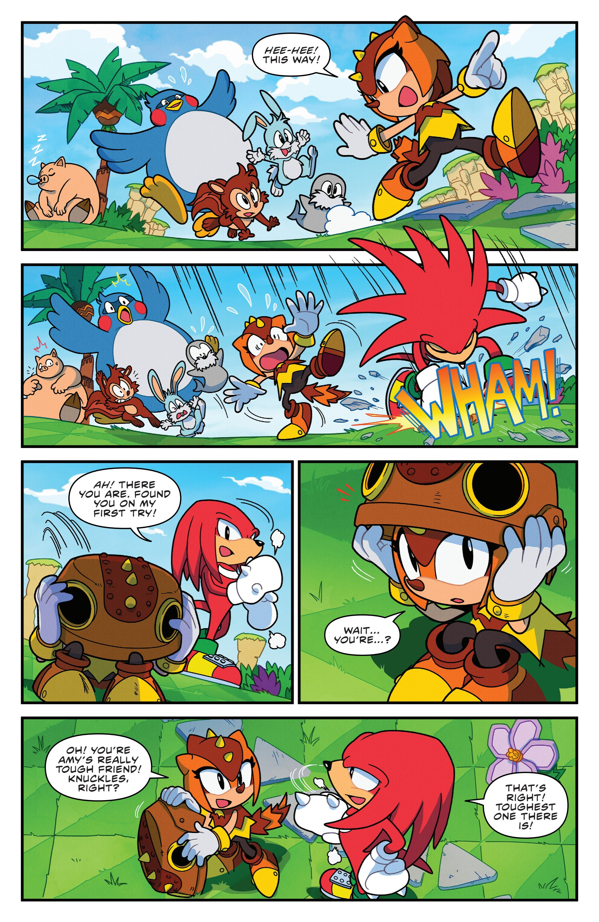 Sonic the Hedgehog: Knuckles' 30th Anniversary Special (2024-): Chapter 1 - Page 7