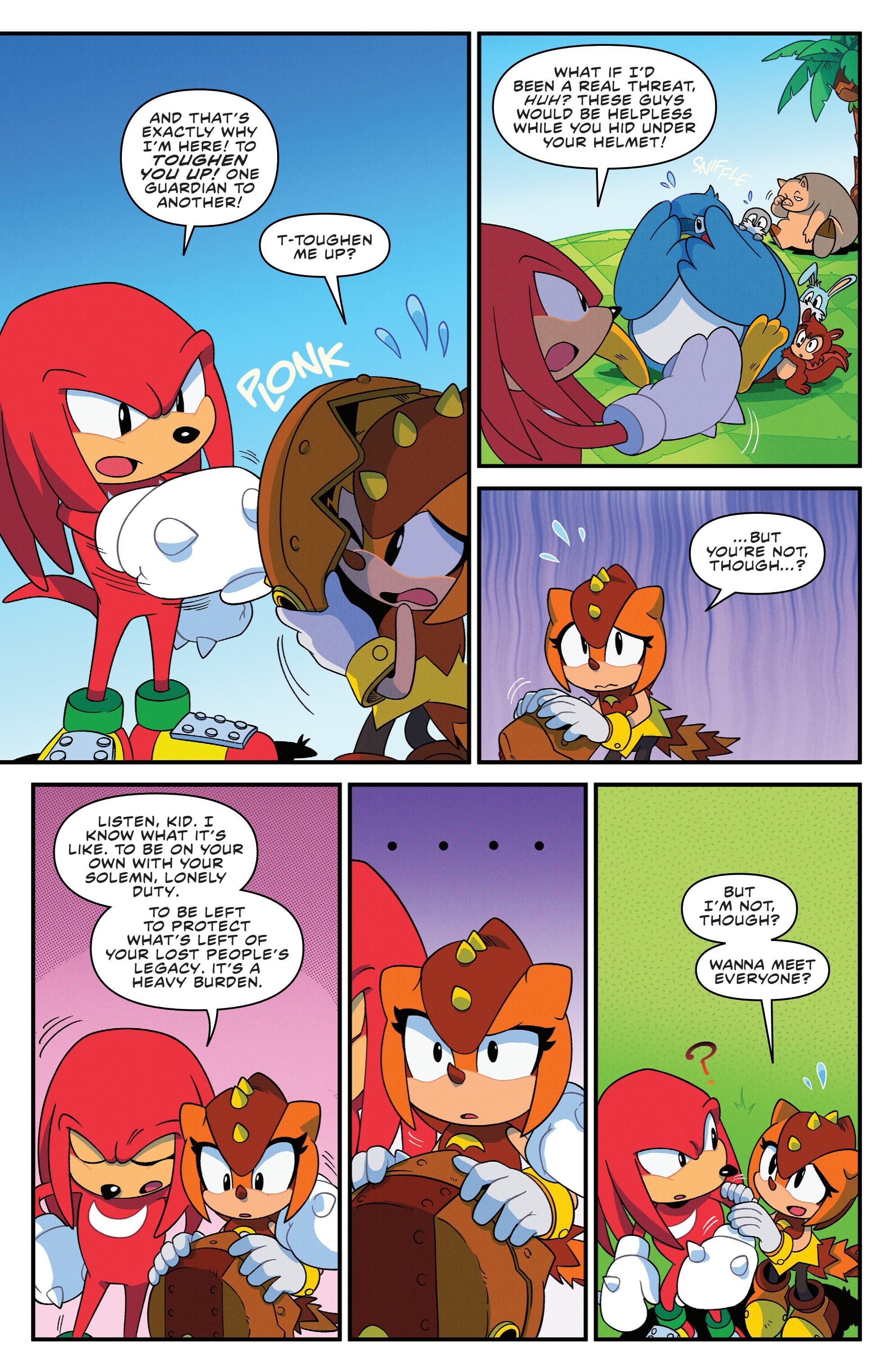 Sonic the Hedgehog: Knuckles' 30th Anniversary Special (2024-): Chapter 1 - Page 8