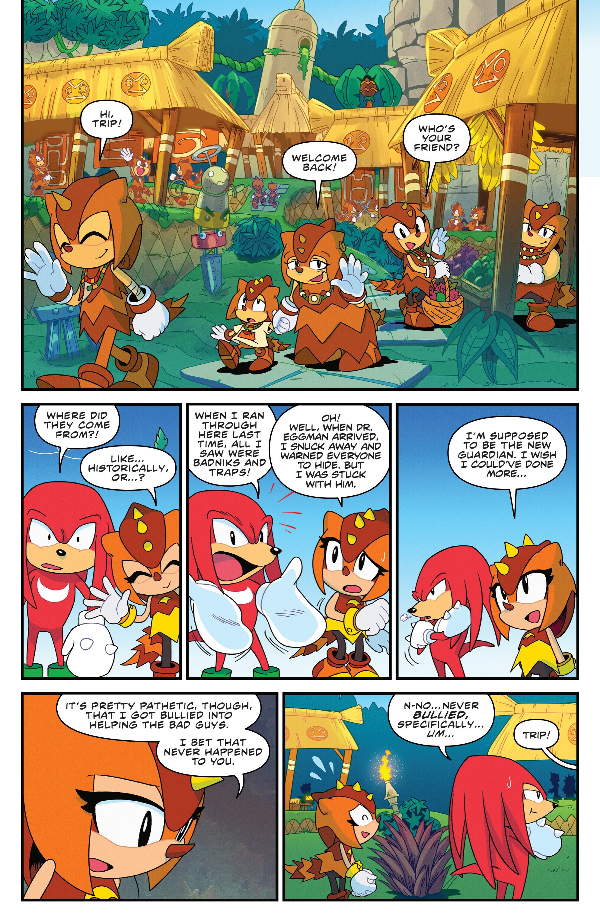 Sonic the Hedgehog: Knuckles' 30th Anniversary Special (2024-): Chapter 1 - Page 9