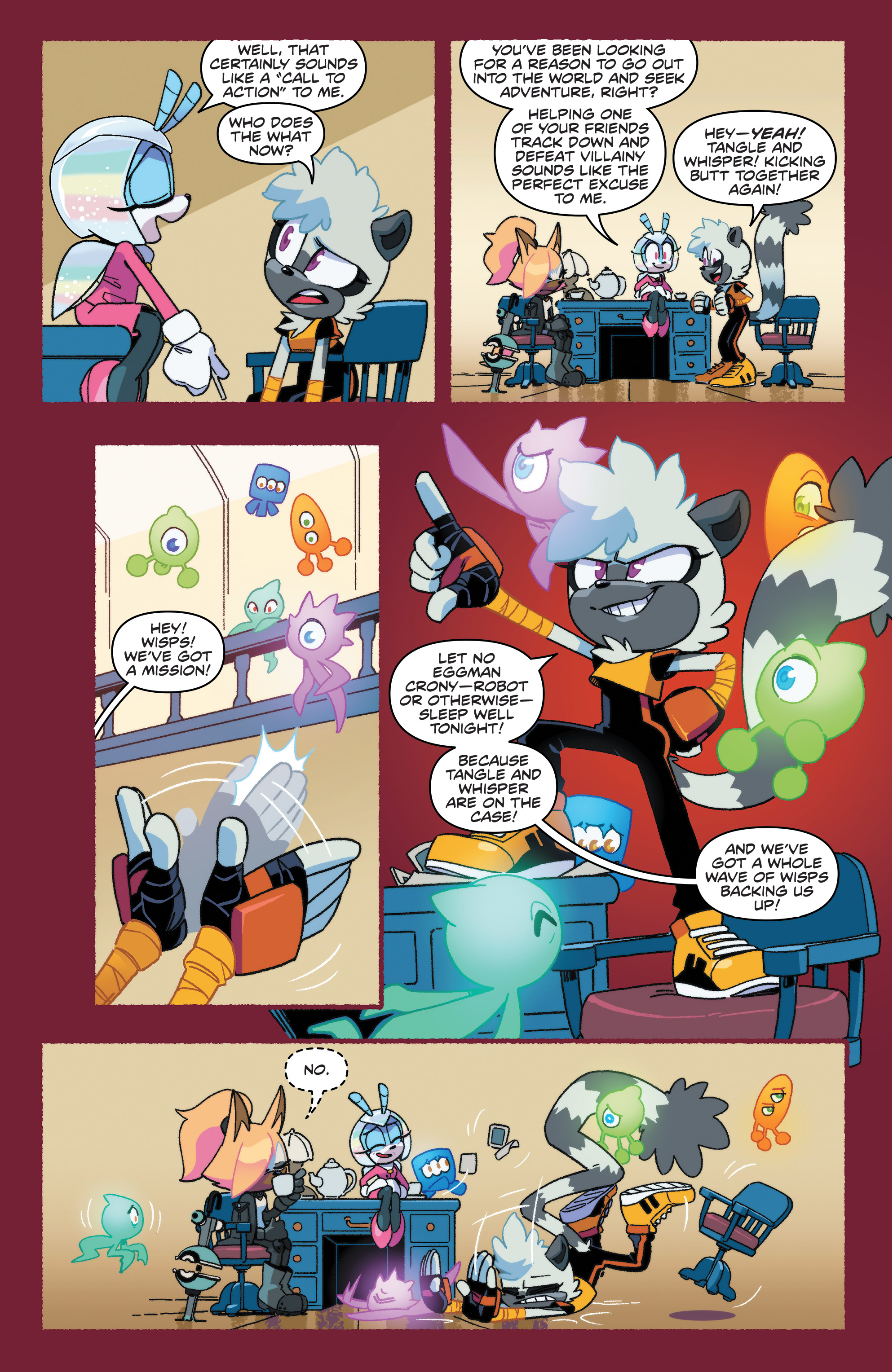 Sonic the Hedgehog: Tangle & Whisper (2019-): Chapter 1 - Page 18