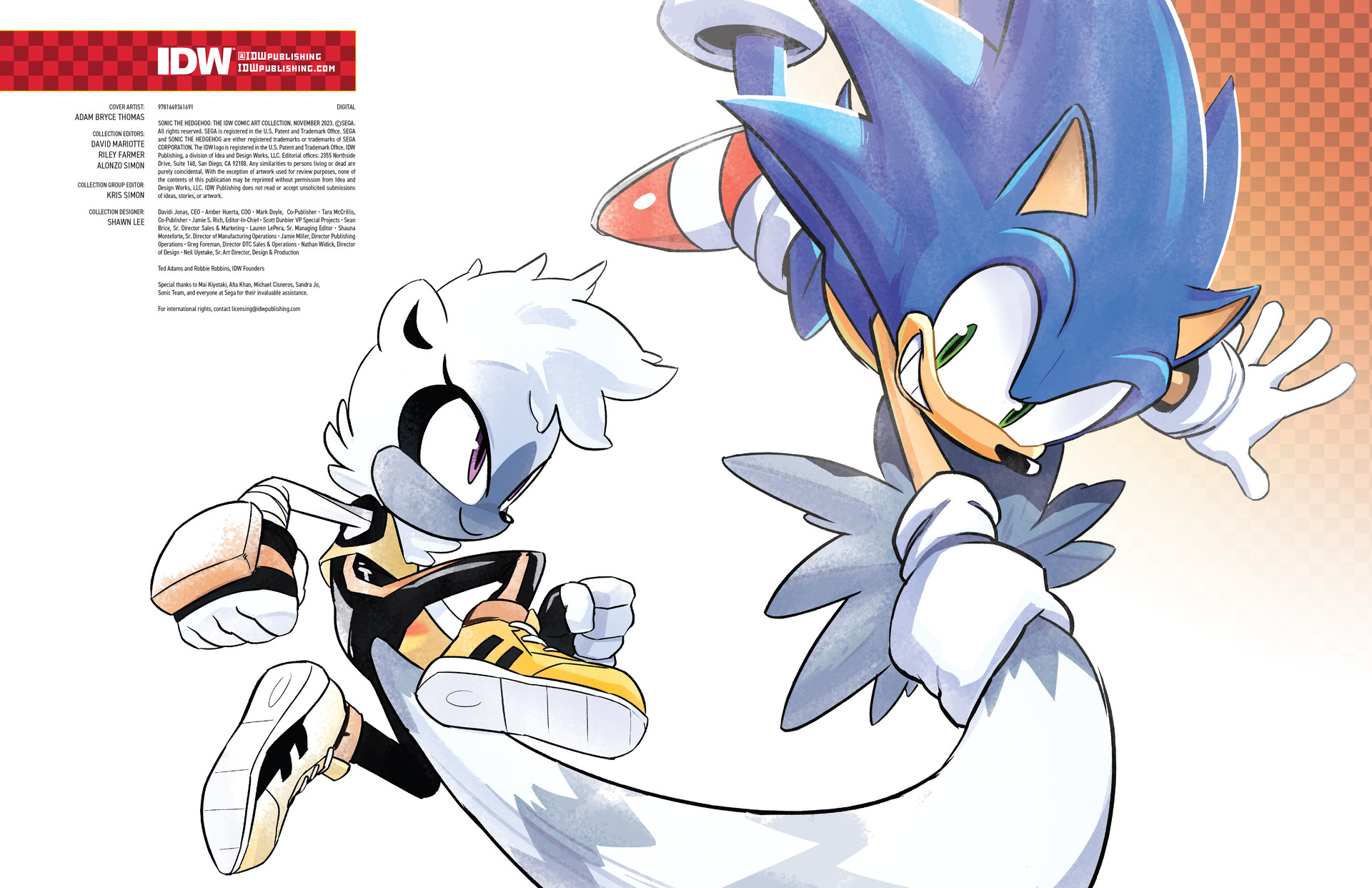 Sonic The Hedgehog: The IDW Comic Art Collection (2023): Chapter HC - Page 4
