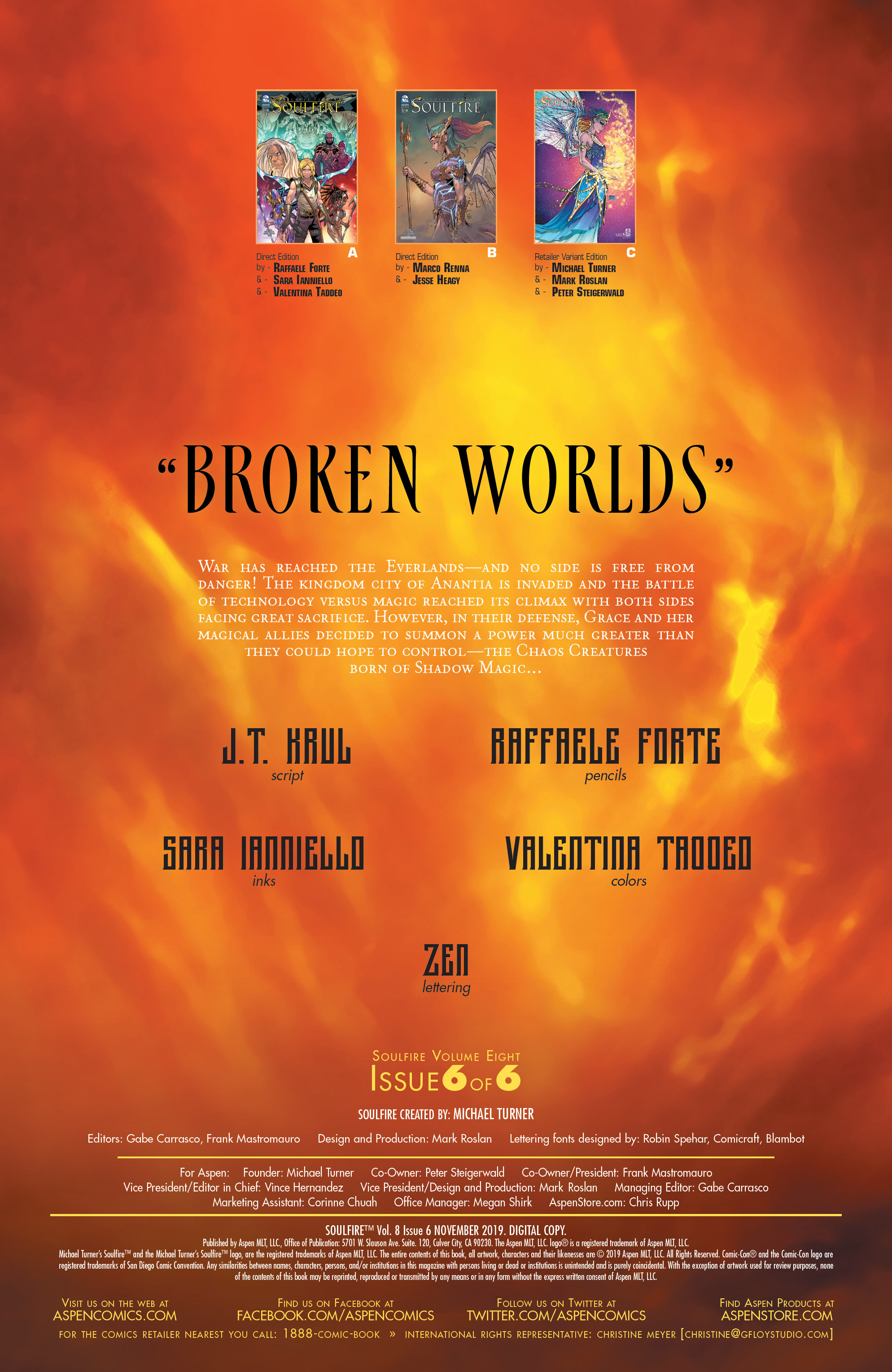 Soulfire Vol. 8 (2019-): Chapter 6 - Page 3