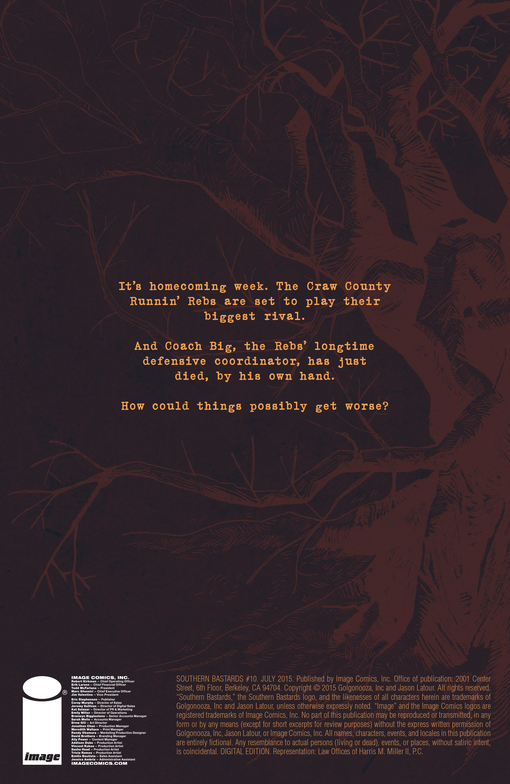 Southern Bastards (2014-): Chapter 10 - Page 2