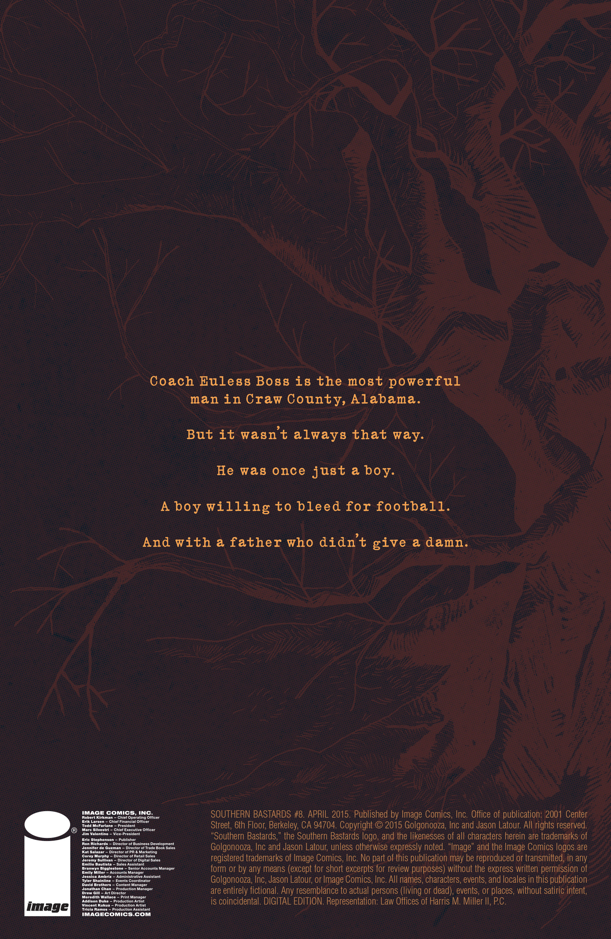 Southern Bastards (2014-): Chapter 8 - Page 2
