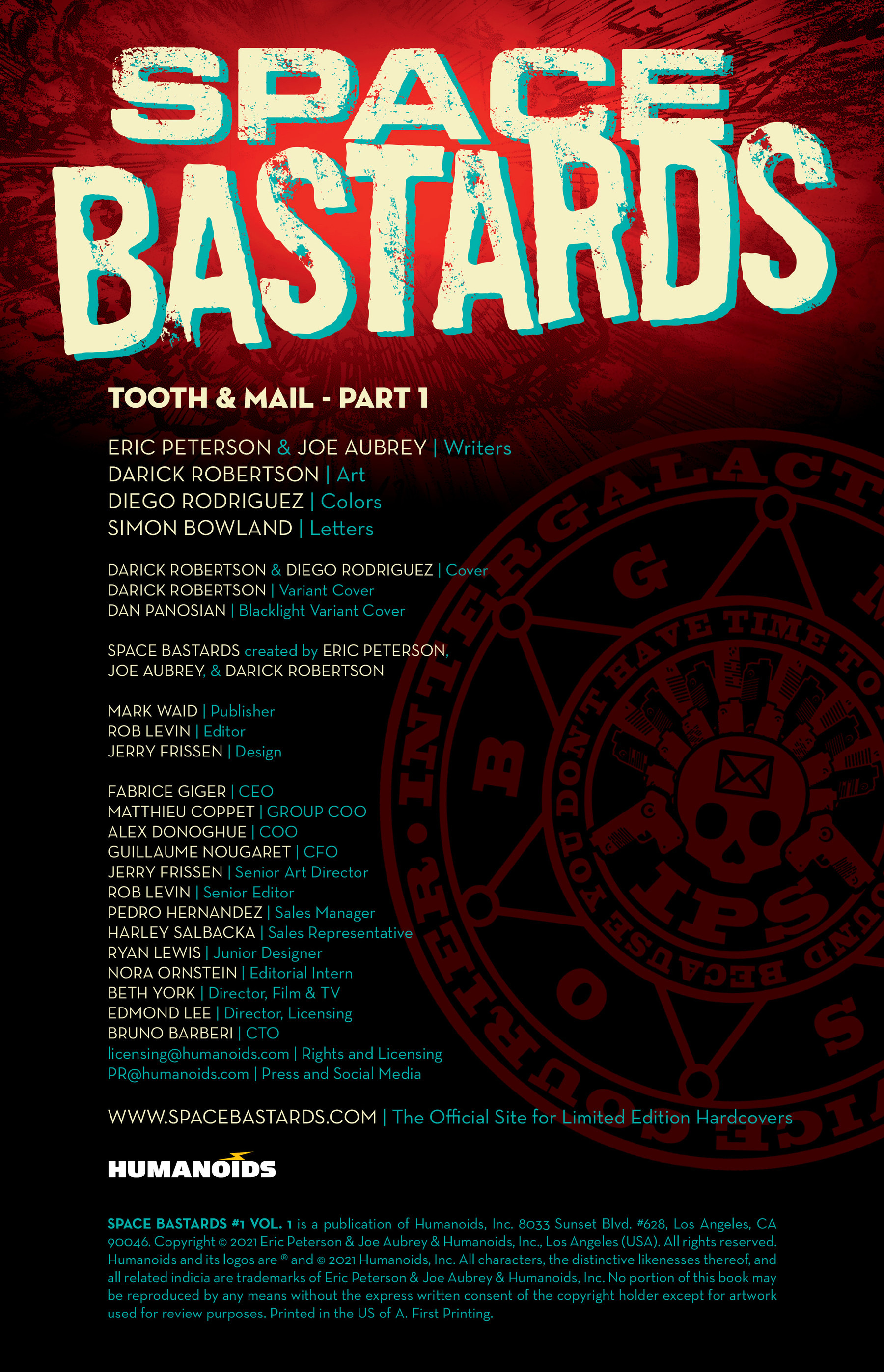 Space Bastards (2021-): Chapter 1 - Page 2