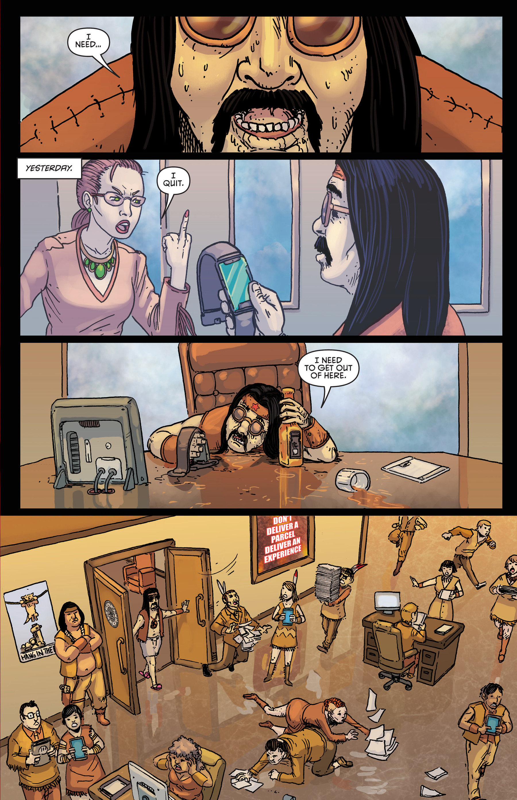 Space Bastards: Special Delivery (2022): Chapter 1 - Page 6