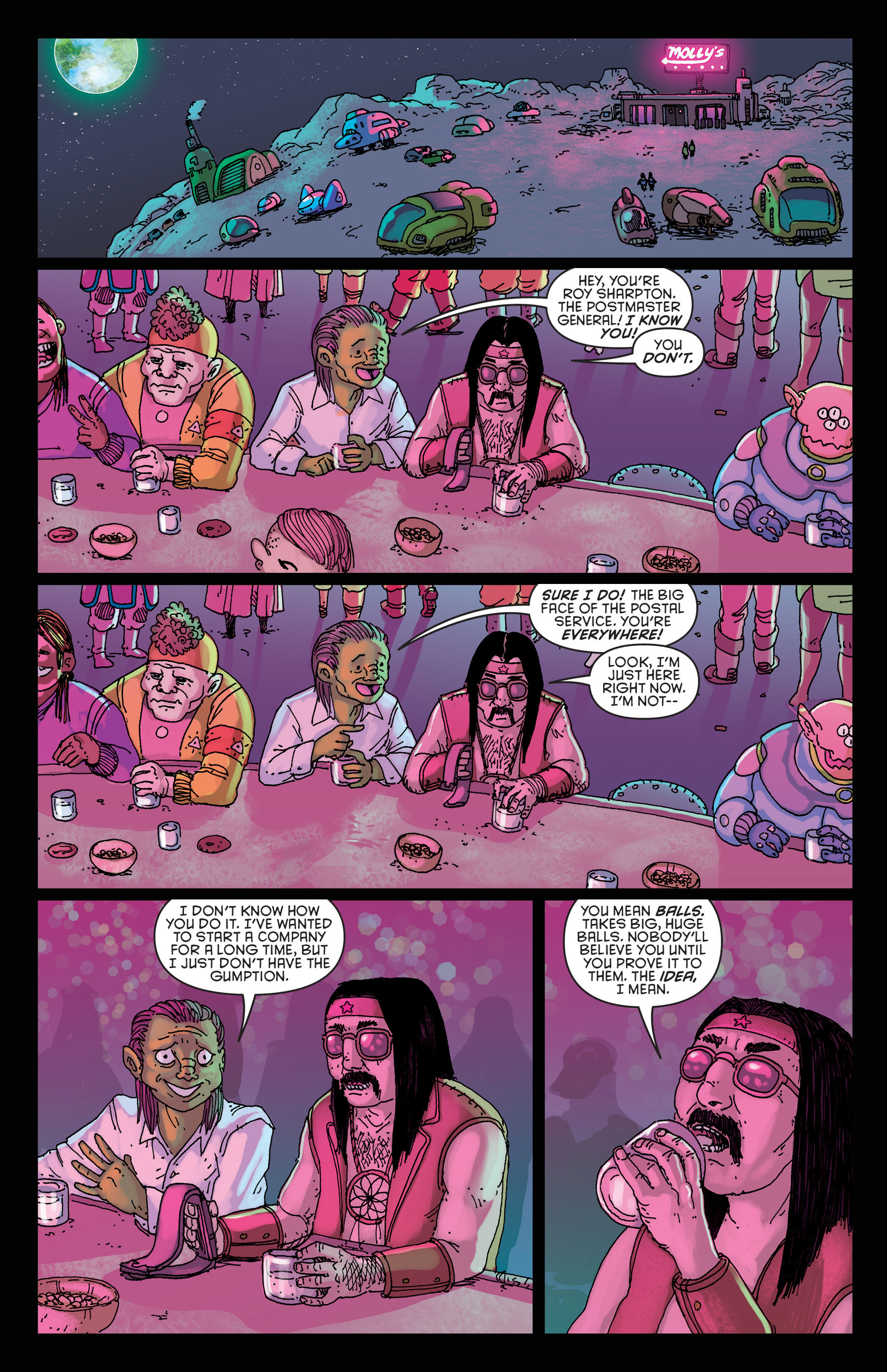Space Bastards: Special Delivery (2022): Chapter 1 - Page 8