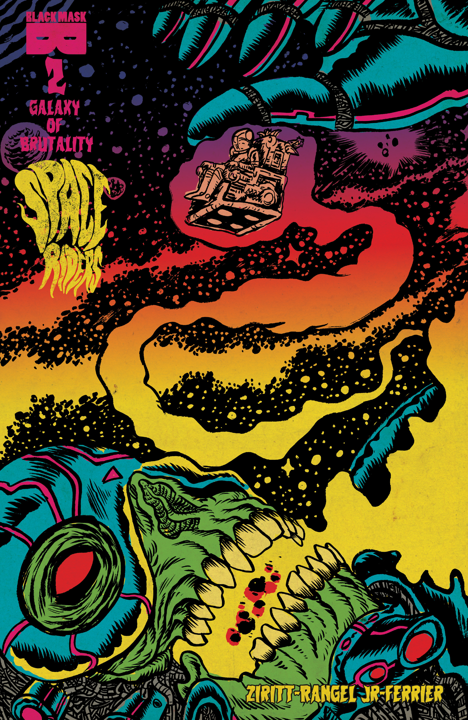 Space Riders: Galaxy Of Brutality (2017): Chapter 2 - Page 1