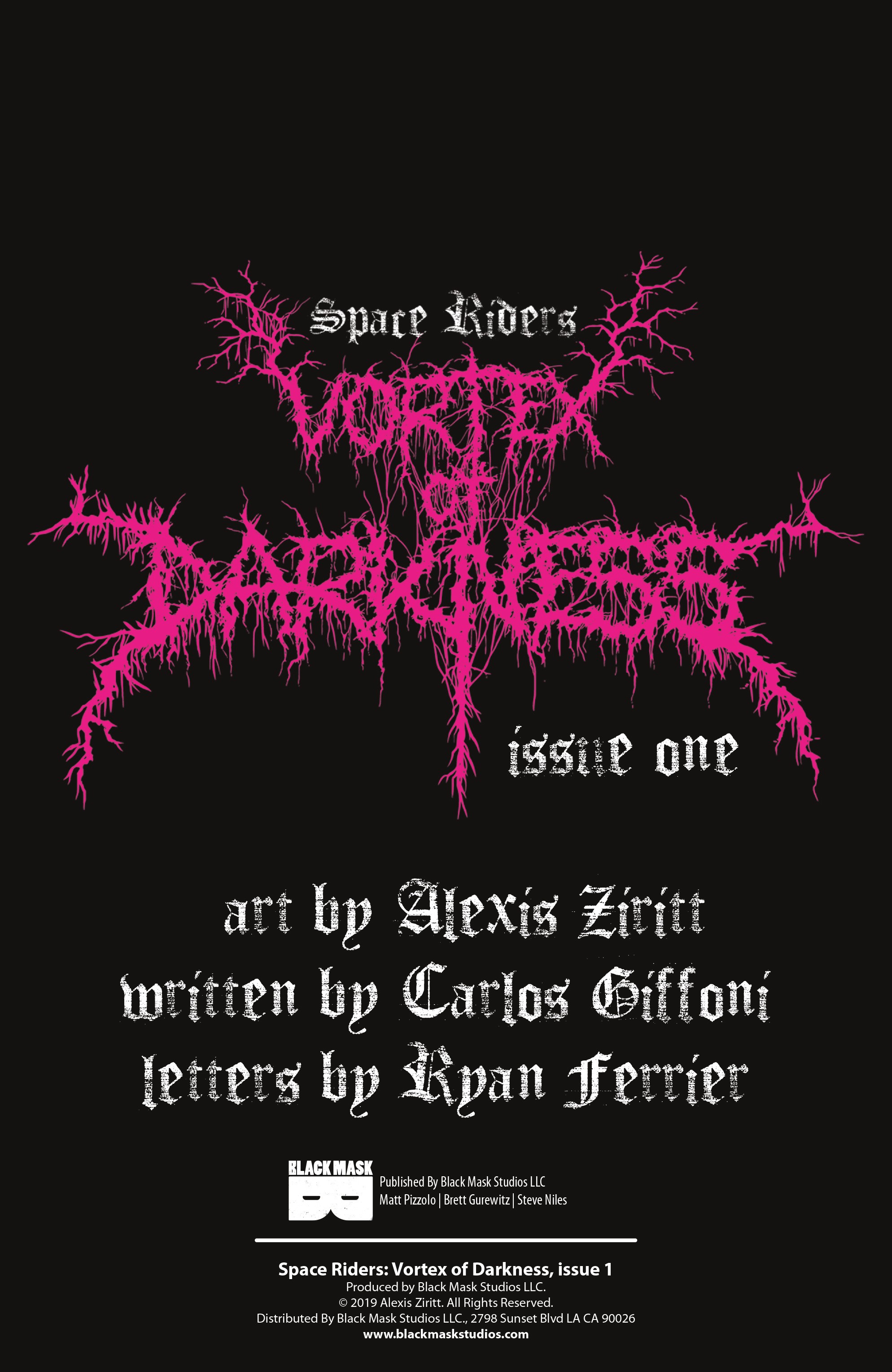 Space Riders: Vortex Of Darkness (2019-): Chapter 1 - Page 2