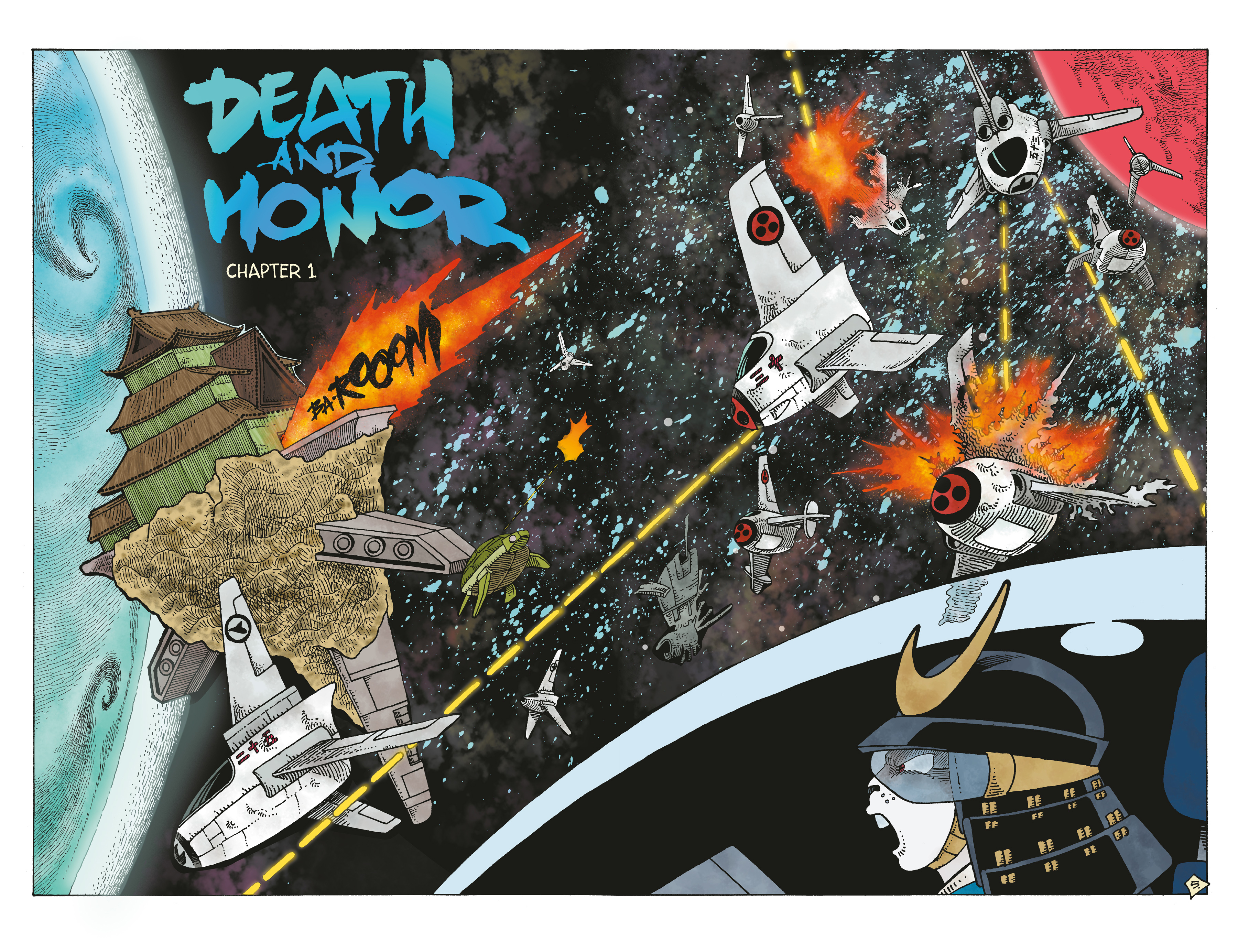 Space Usagi: Death and Honor (2023-): Chapter 1 - Page 6