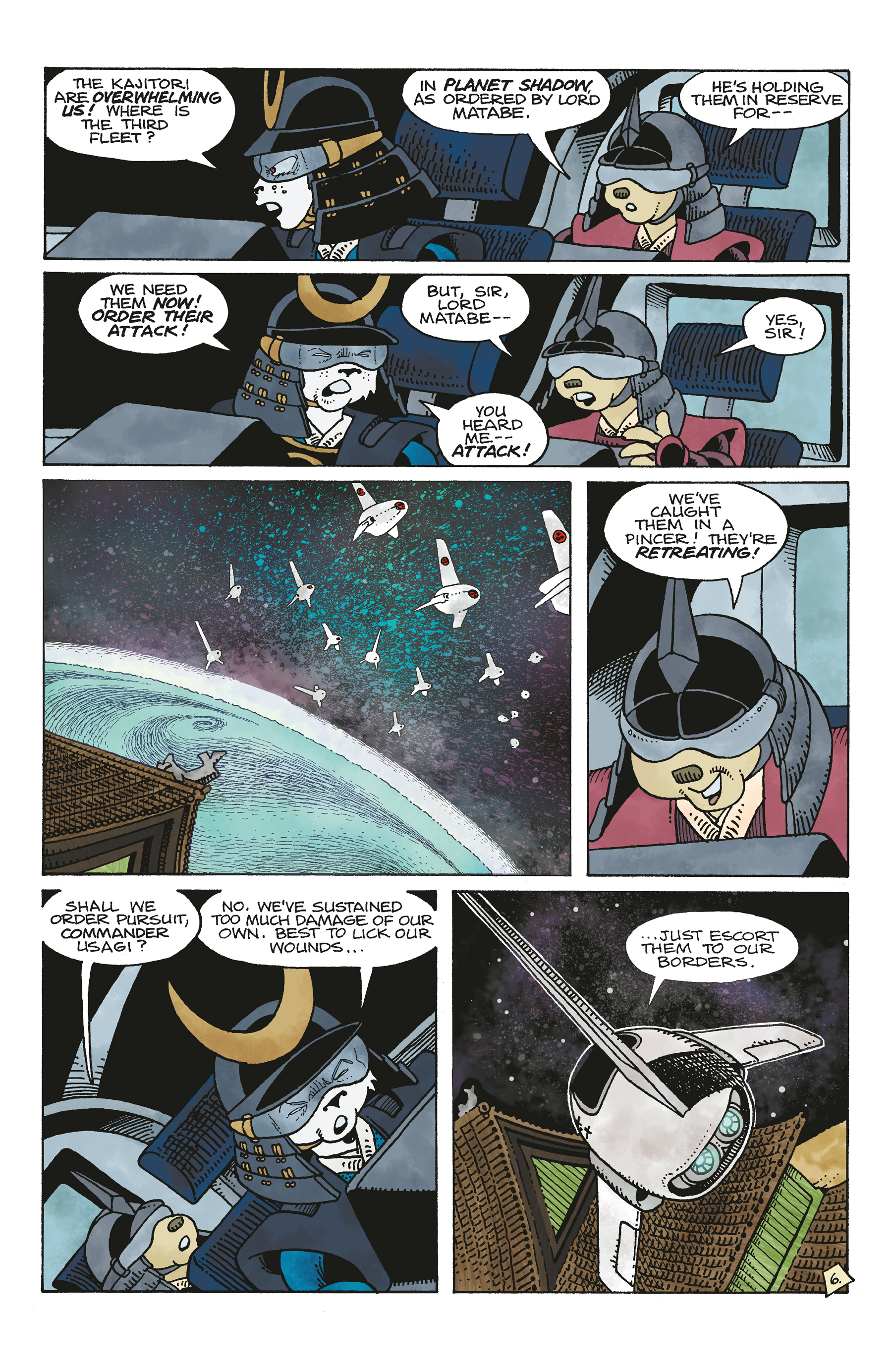 Space Usagi: Death and Honor (2023-): Chapter 1 - Page 7