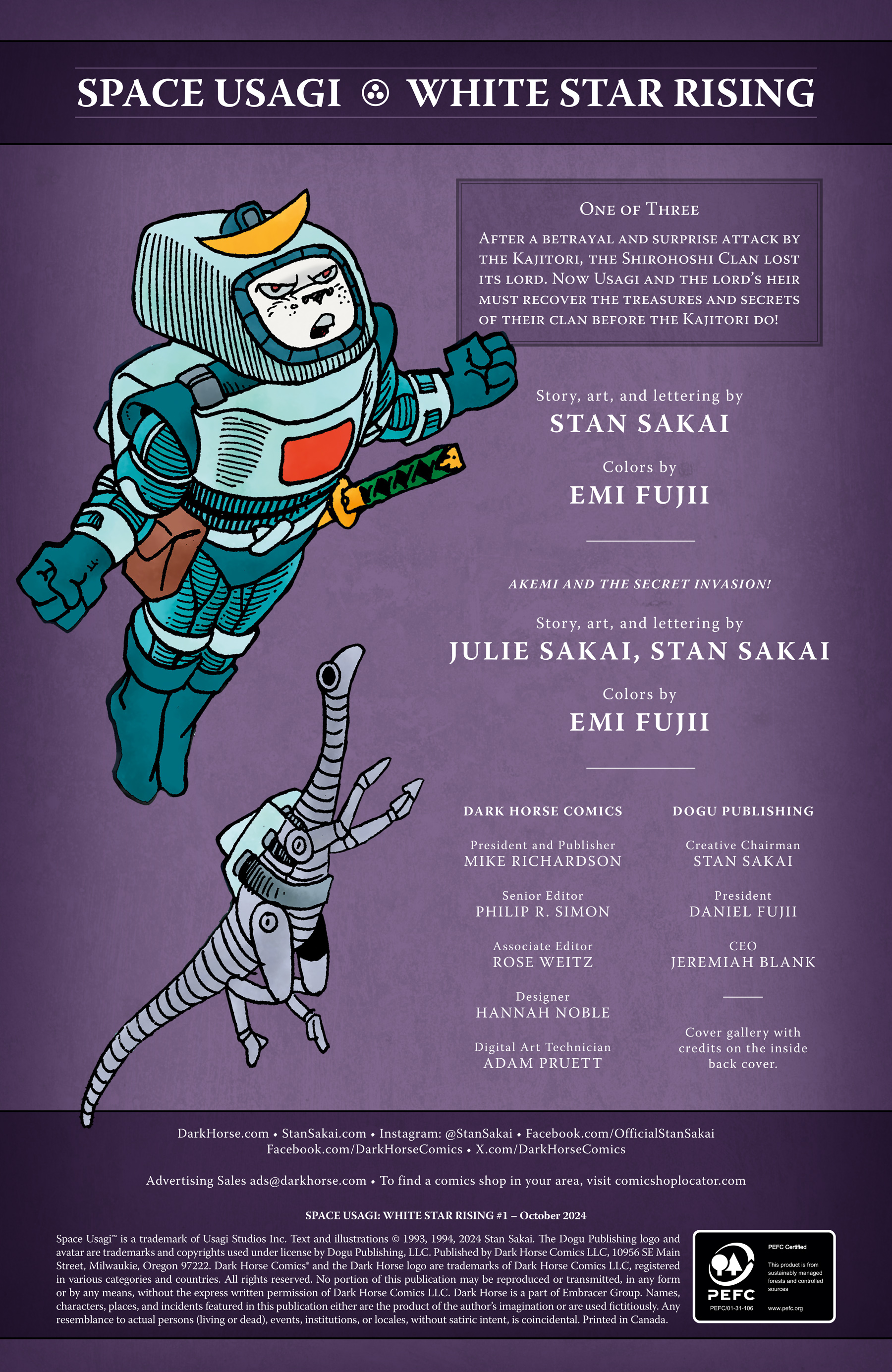 Space Usagi: White Star Rising (2024-): Chapter 1 - Page 2