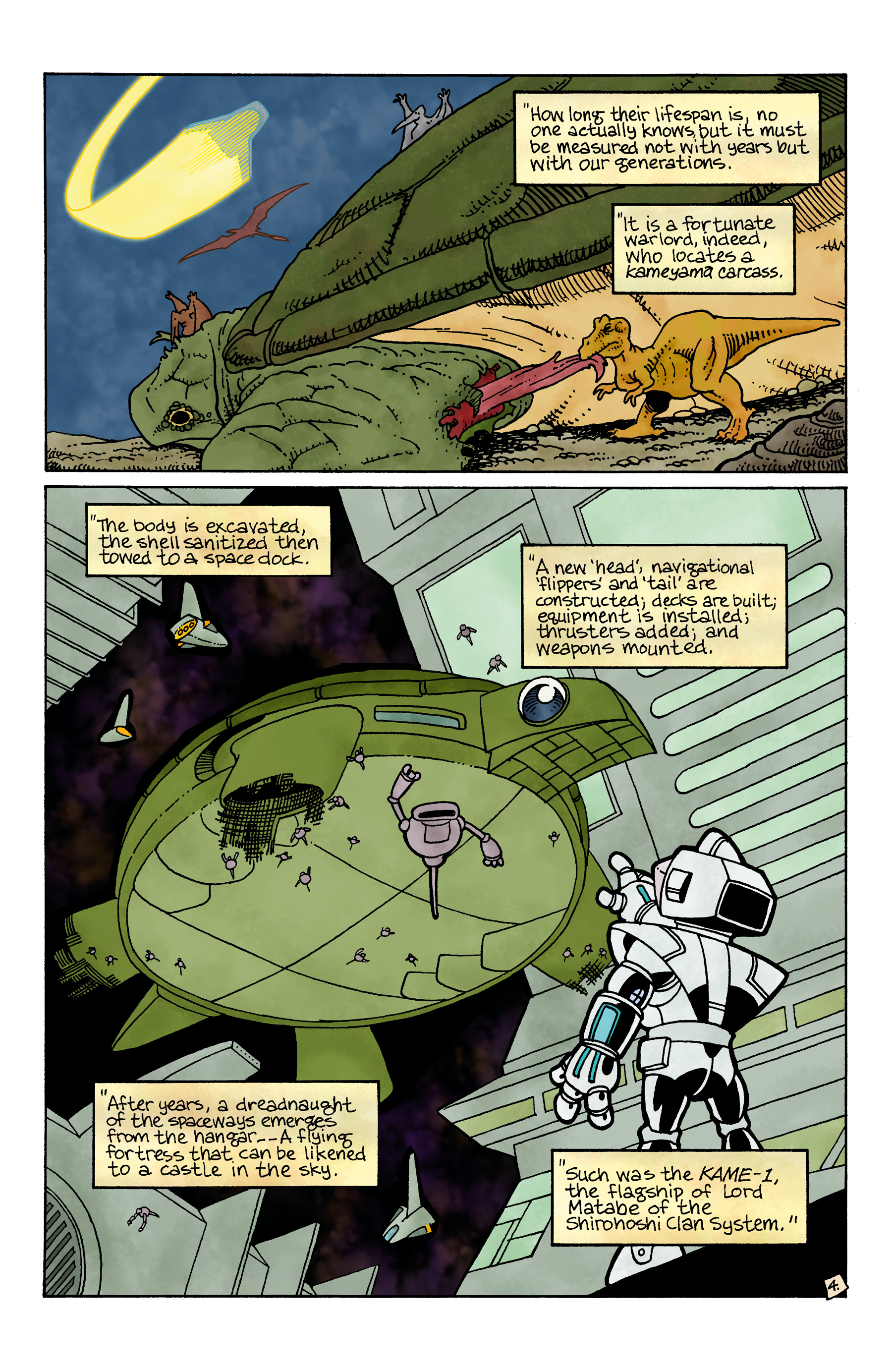 Space Usagi: White Star Rising (2024-): Chapter 1 - Page 6