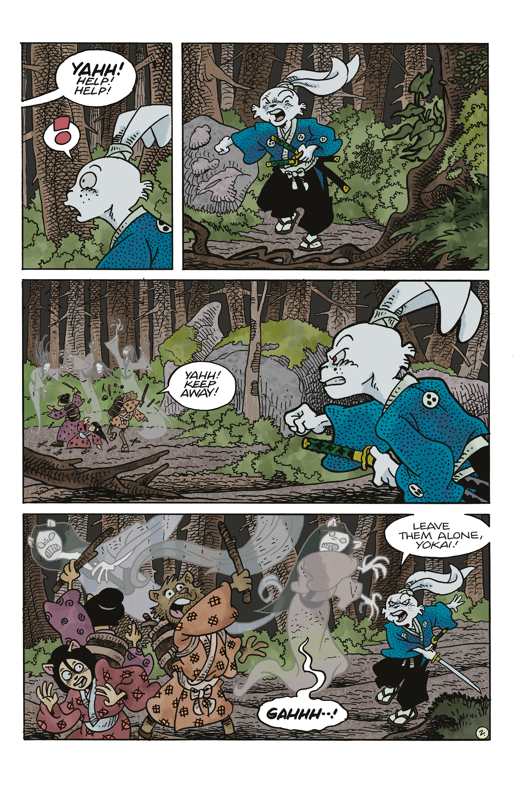 Space Usagi: Yokai Hunter (2023-): Chapter 1 - Page 4