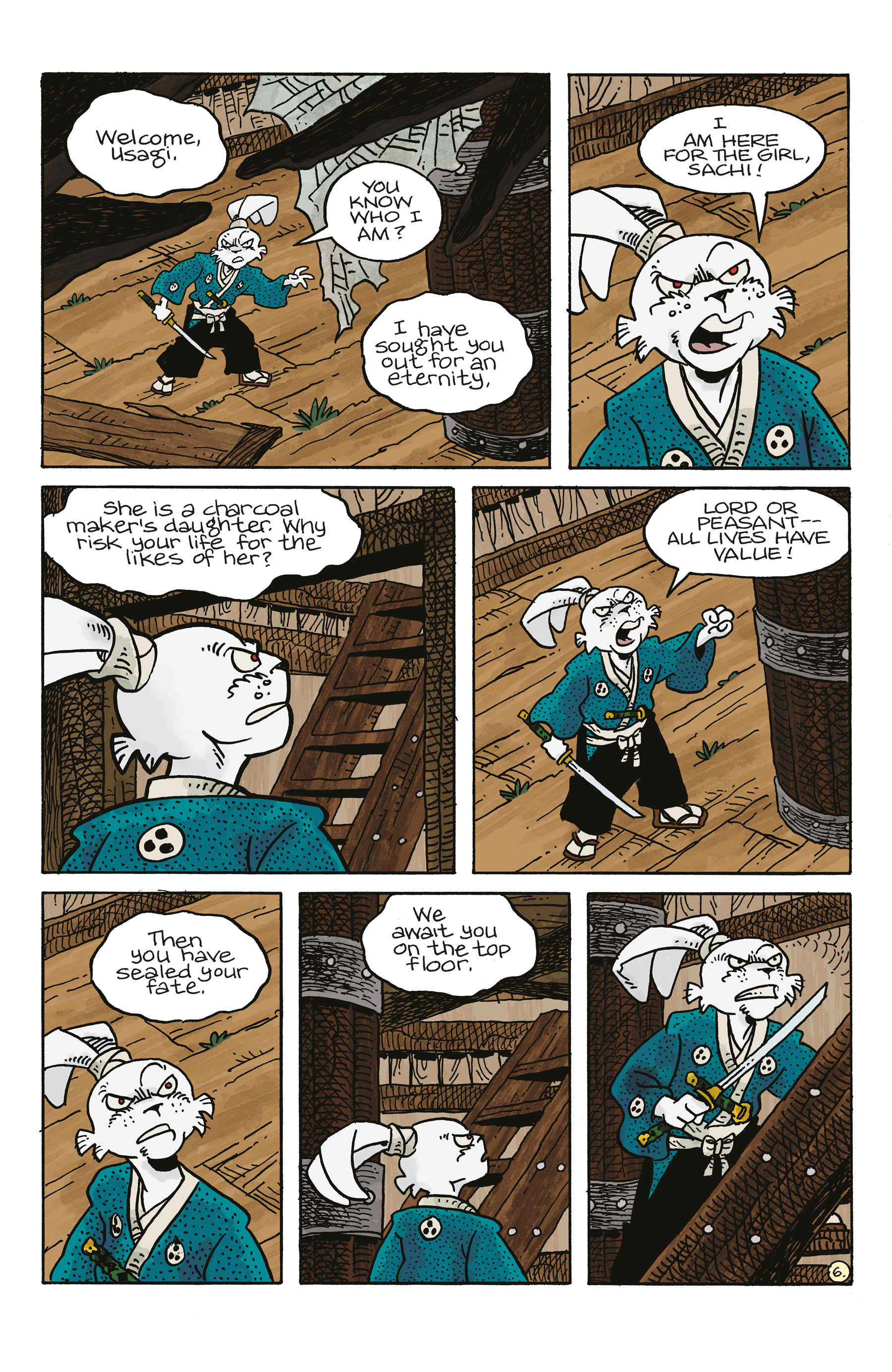 Space Usagi: Yokai Hunter (2023-): Chapter 1 - Page 8