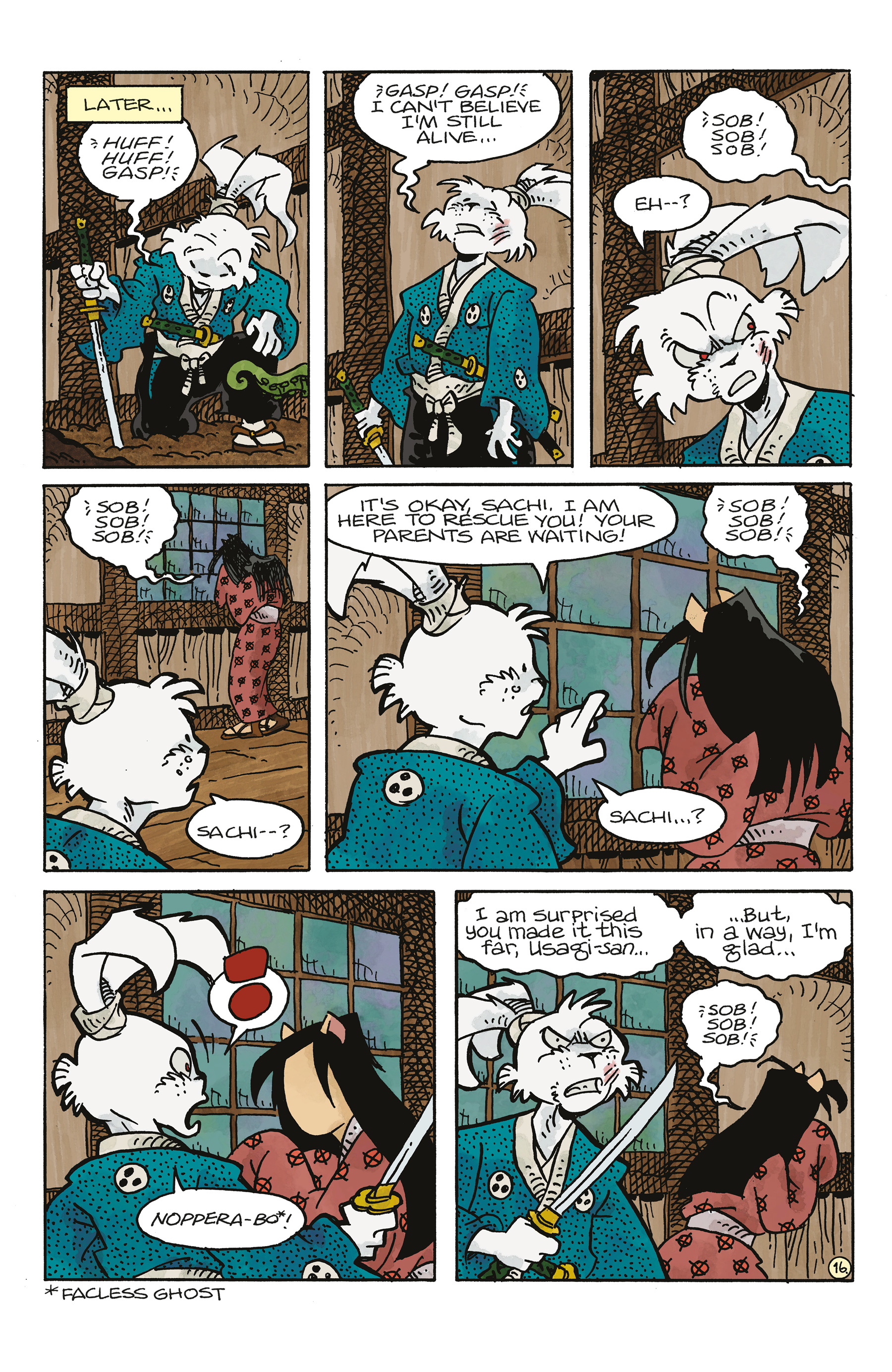 Space Usagi: Yokai Hunter (2023-): Chapter 1 - Page 17