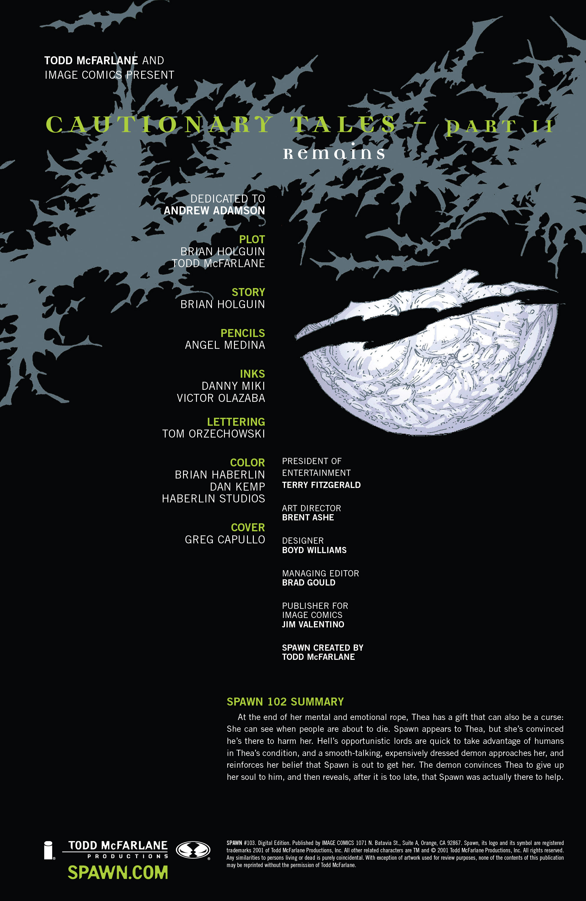 Spawn (1992-): Chapter 103 - Page 2
