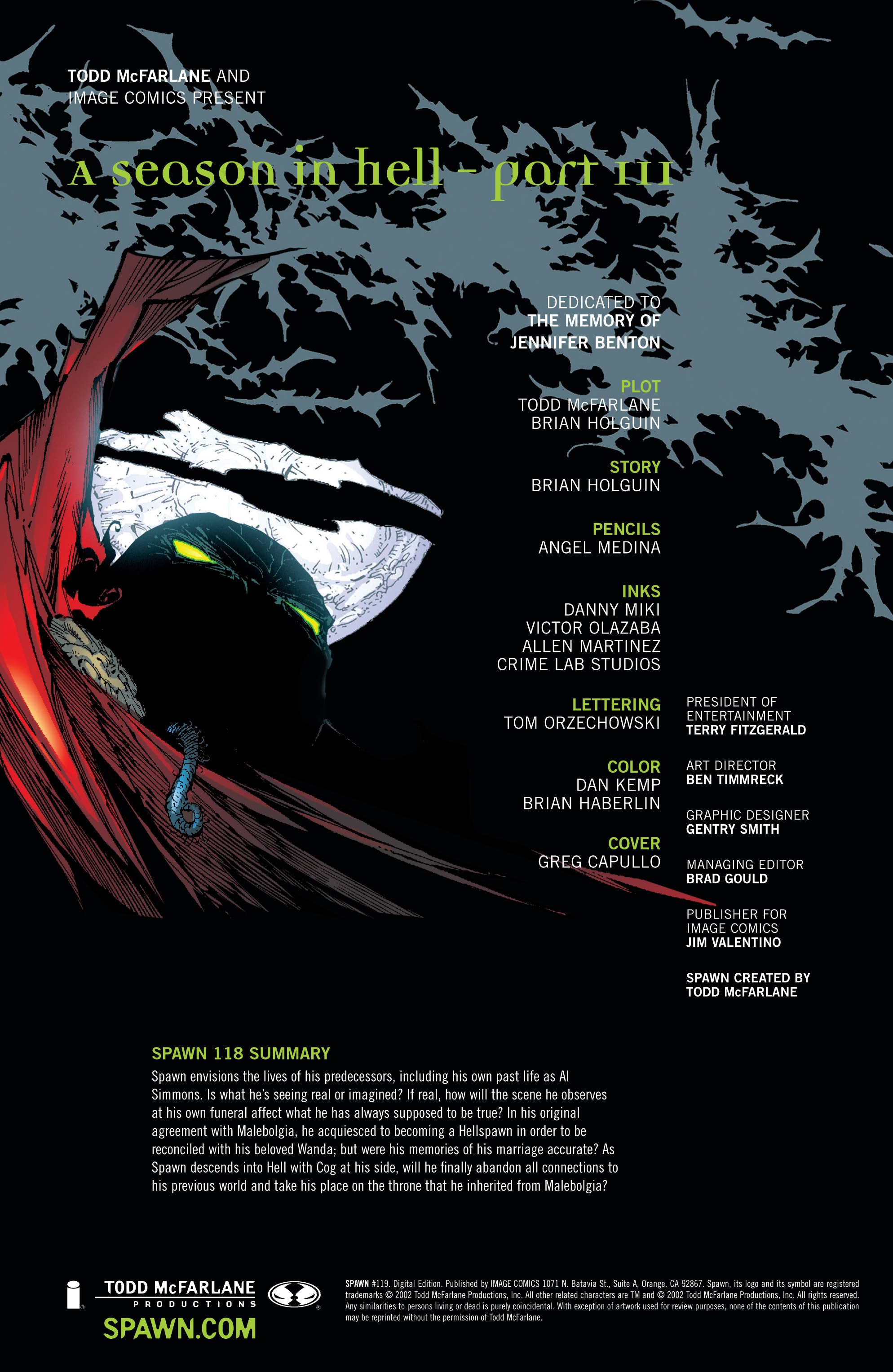 Spawn (1992-): Chapter 119 - Page 2