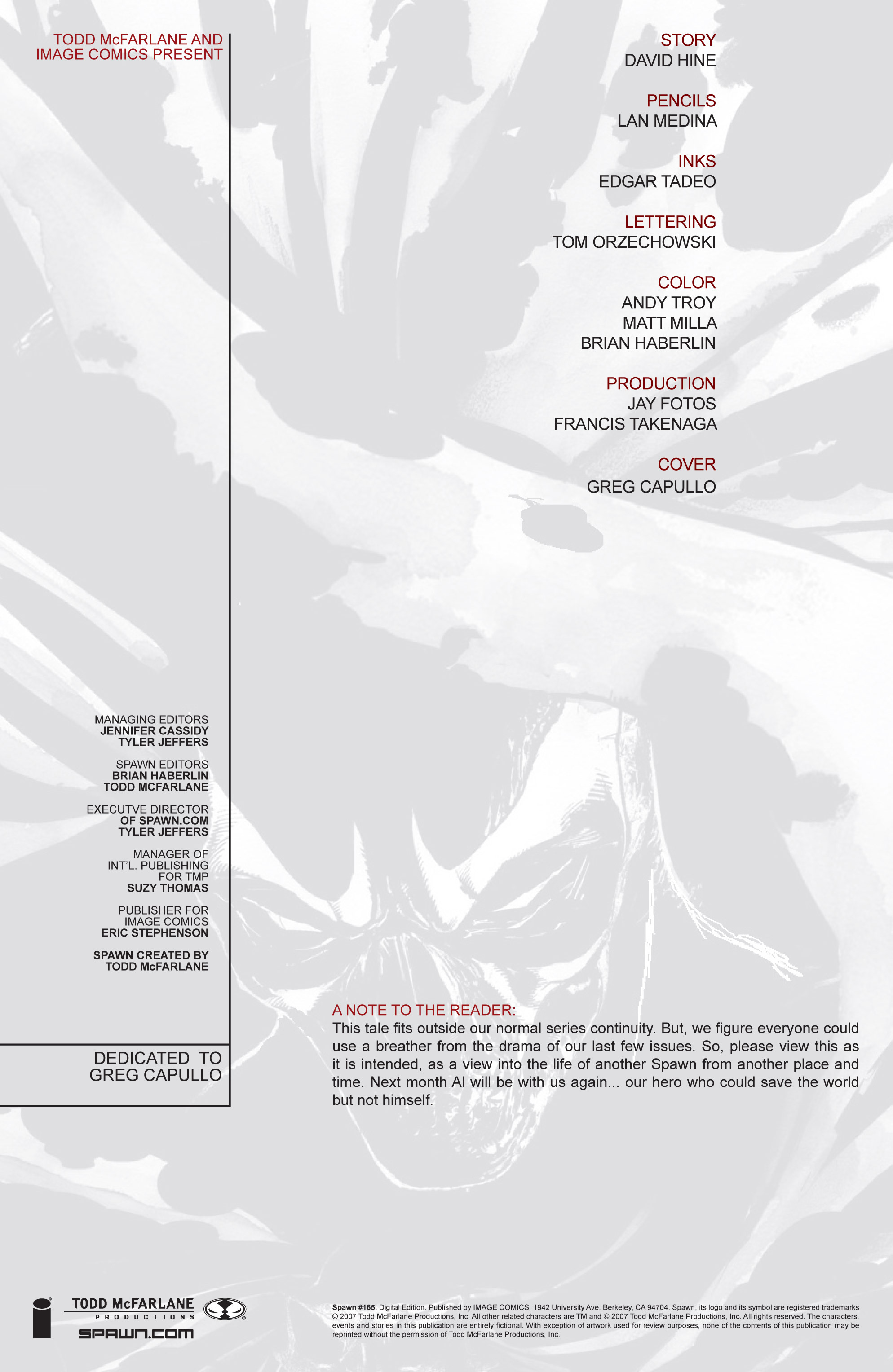 Spawn (1992-): Chapter 165 - Page 2