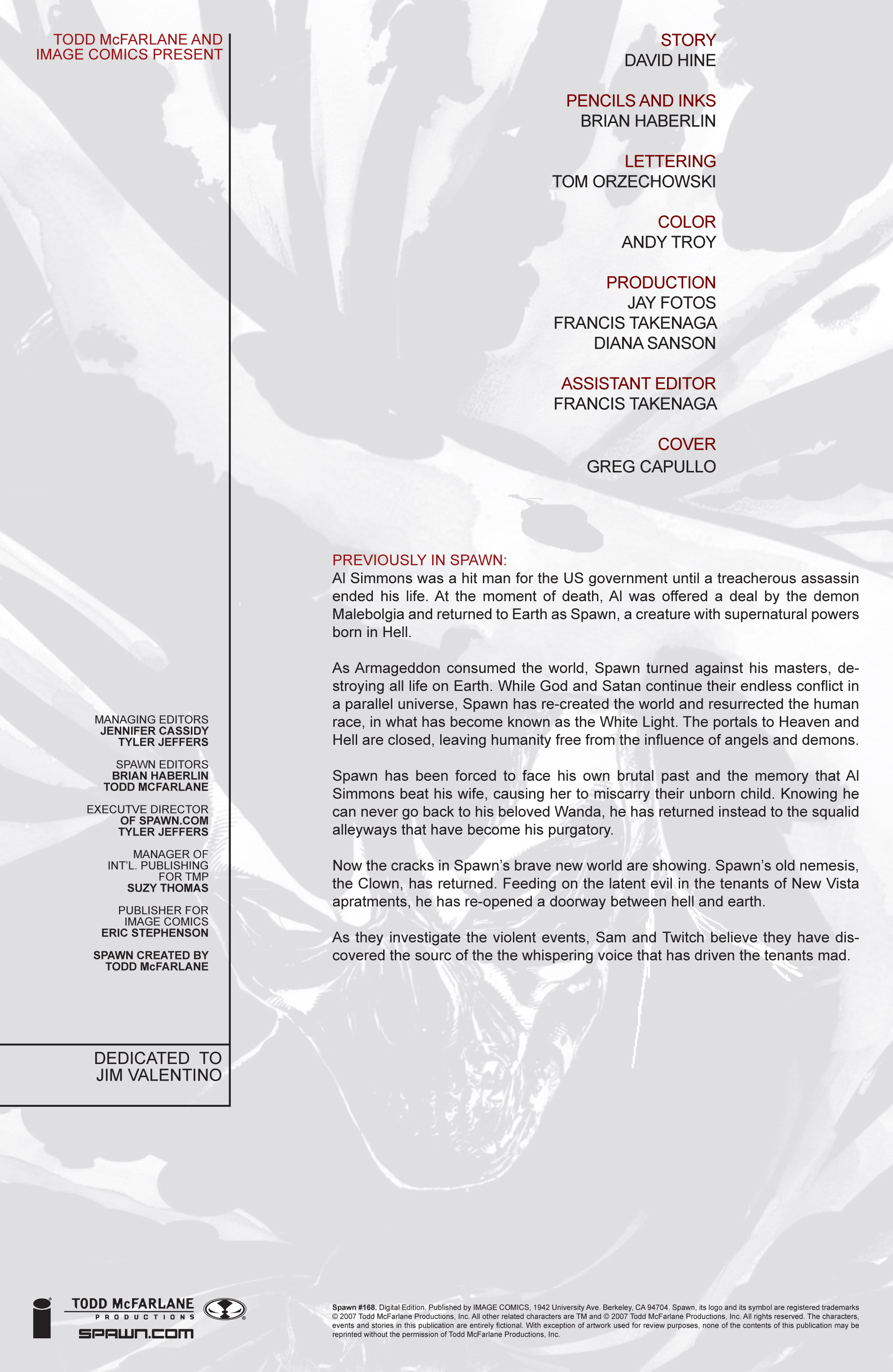 Spawn (1992-): Chapter 168 - Page 2