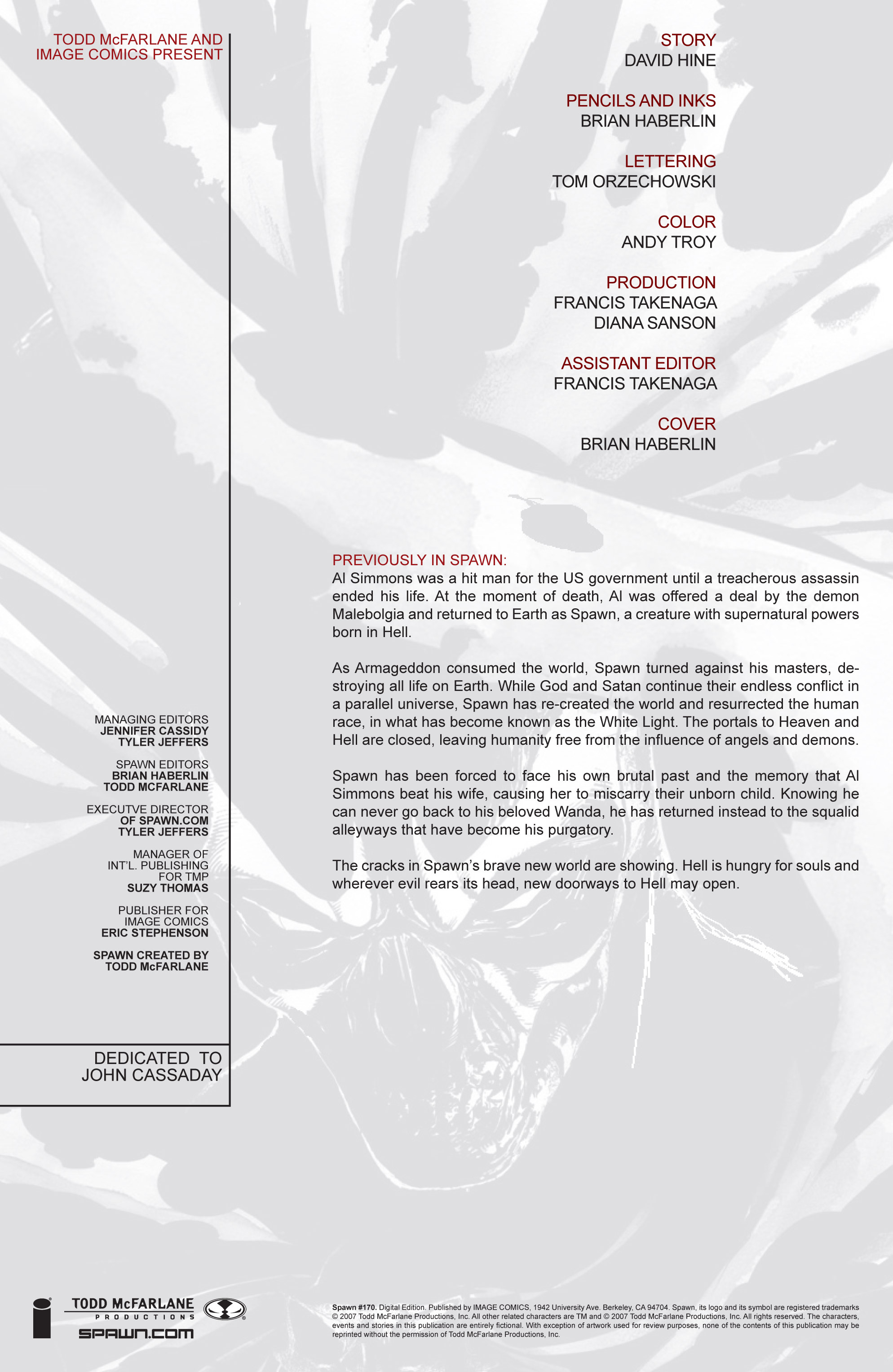 Spawn (1992-): Chapter 170 - Page 2