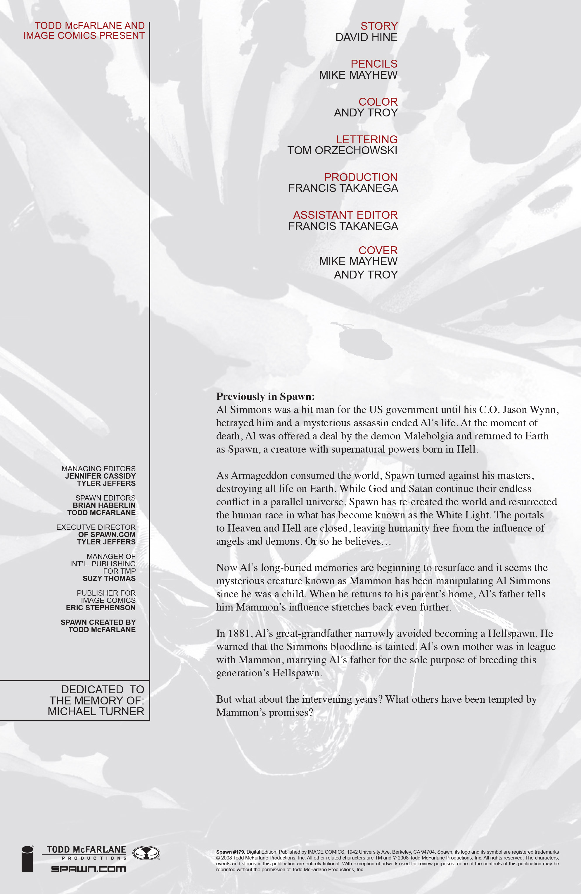 Spawn (1992-): Chapter 179 - Page 2