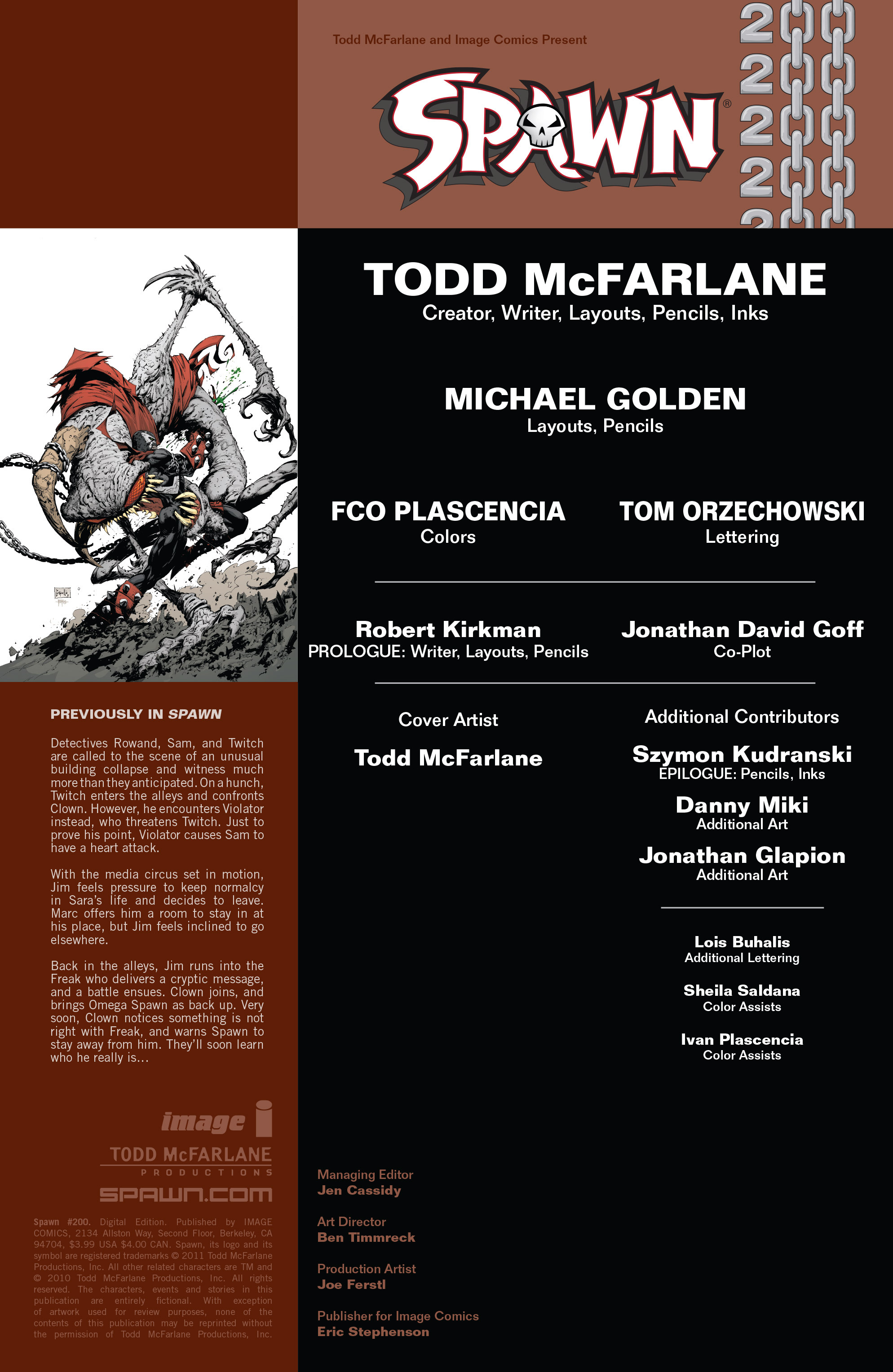 Spawn (1992-): Chapter 200 - Page 2