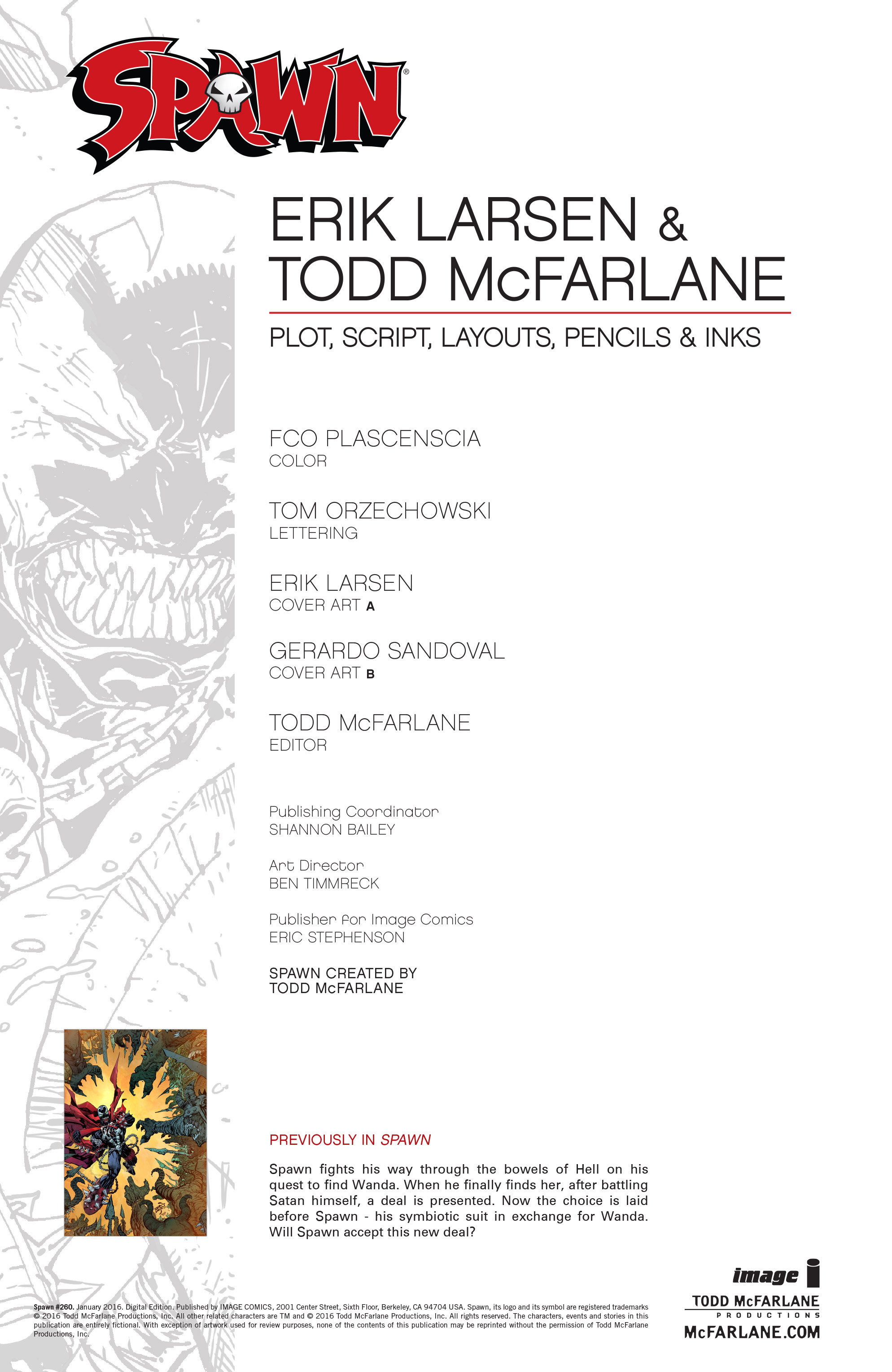 Spawn (1992-): Chapter 260 - Page 2