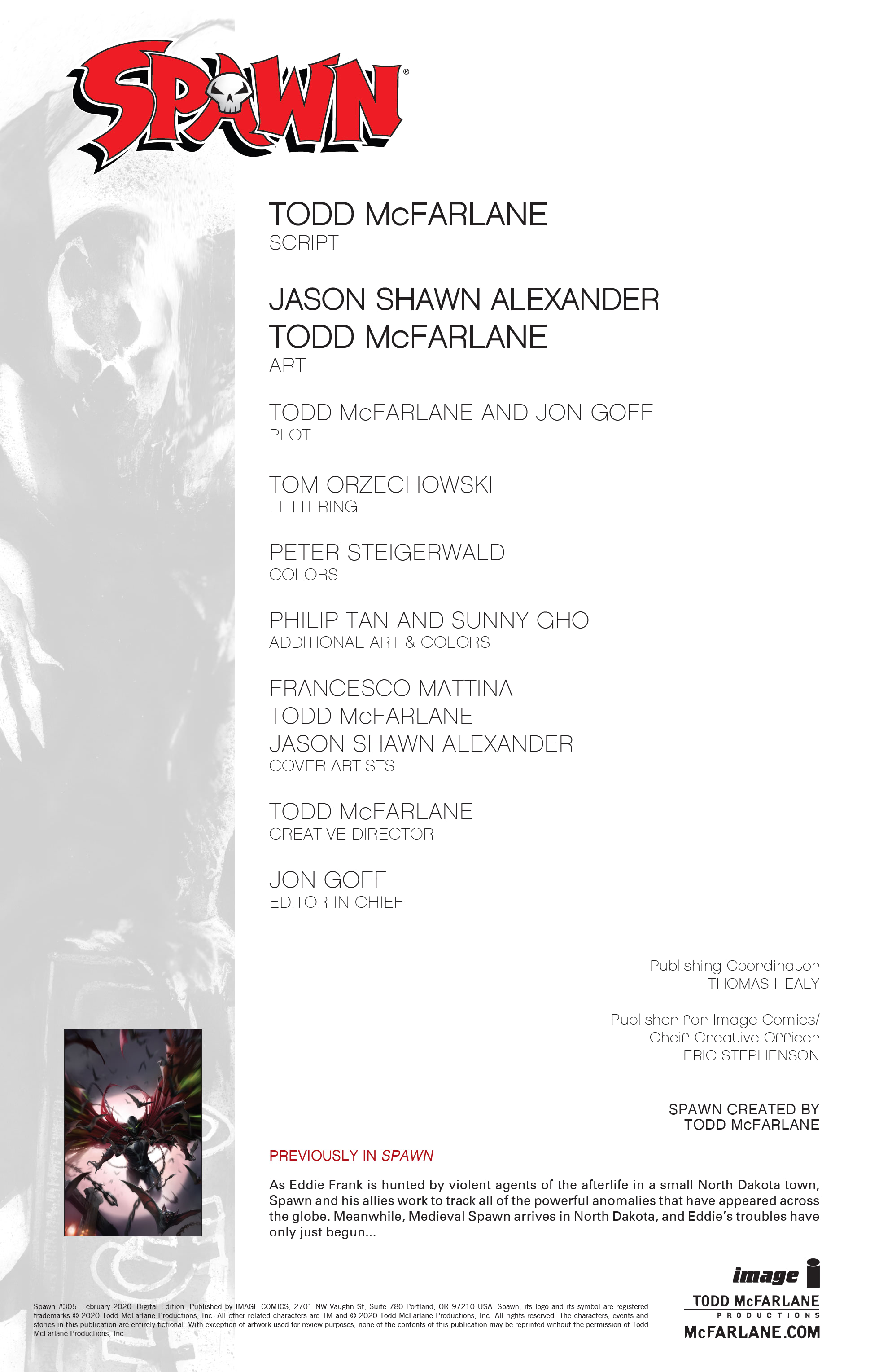 Spawn (1992-): Chapter 305 - Page 2