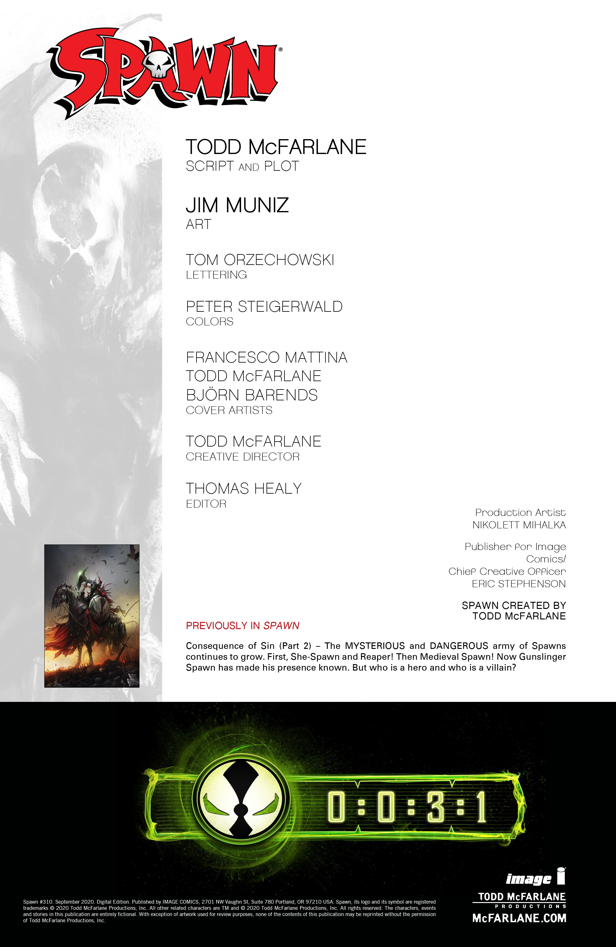 Spawn (1992-): Chapter 310 - Page 2