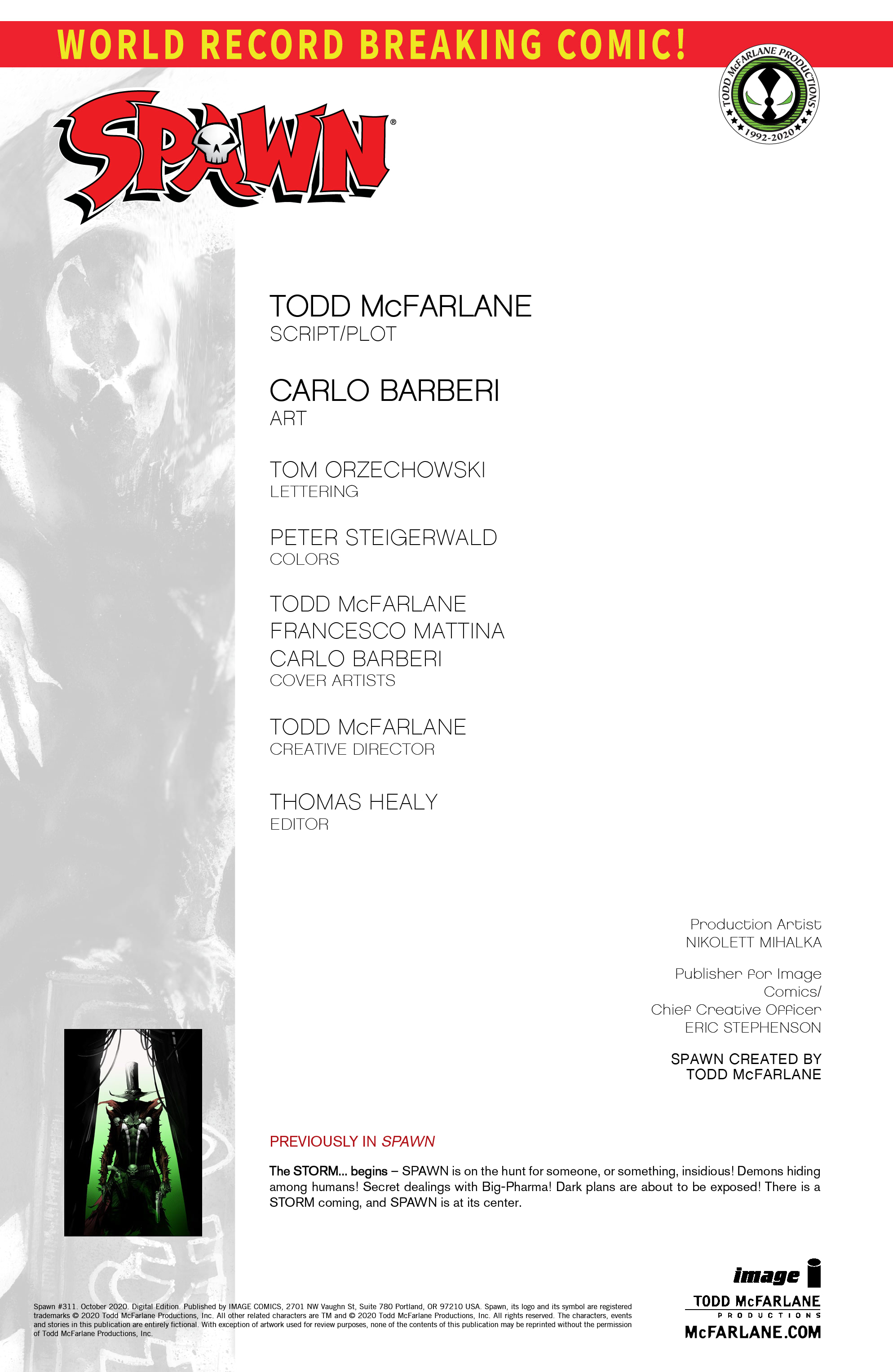 Spawn (1992-): Chapter 311 - Page 2