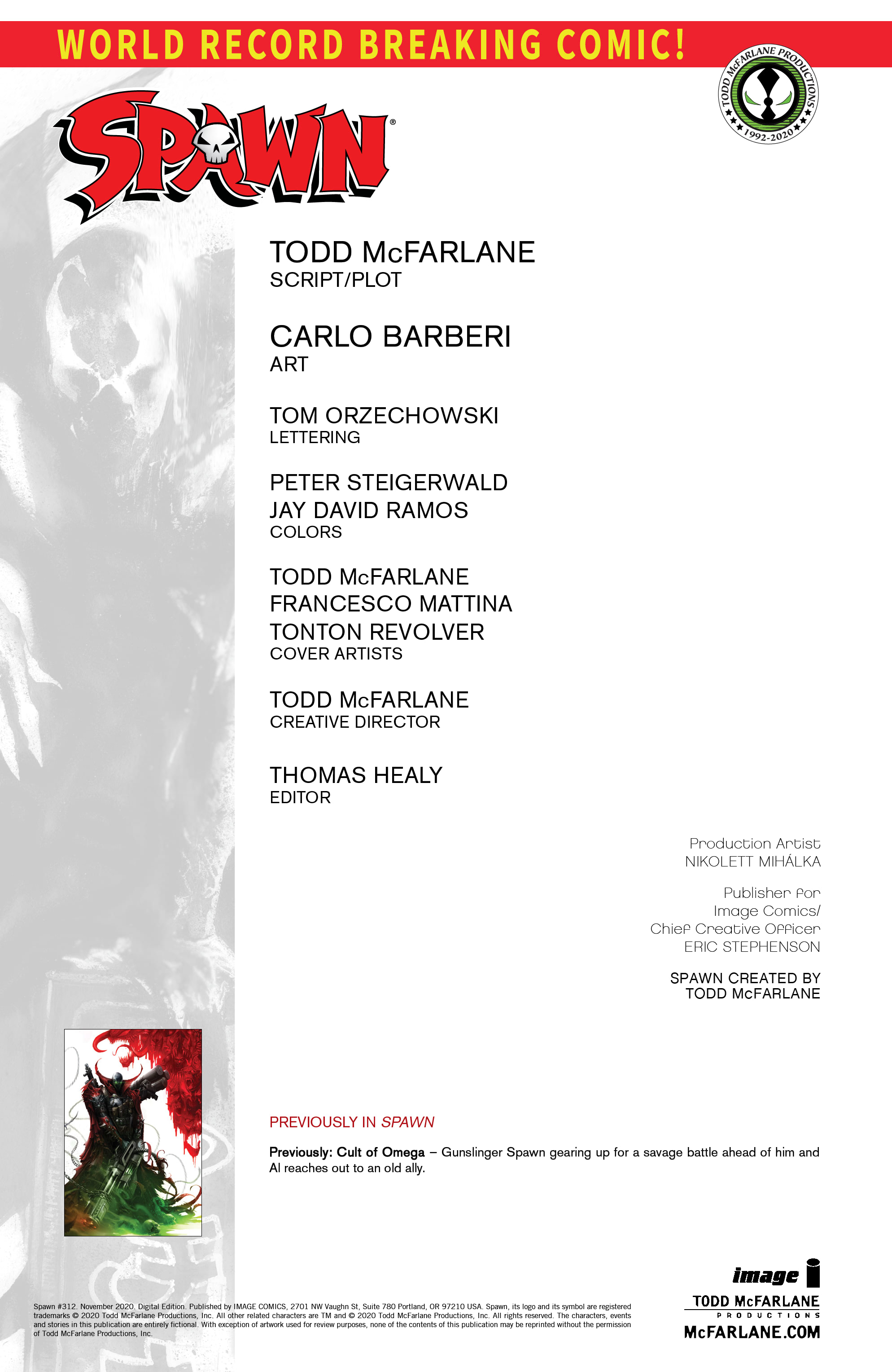 Spawn (1992-): Chapter 312 - Page 2