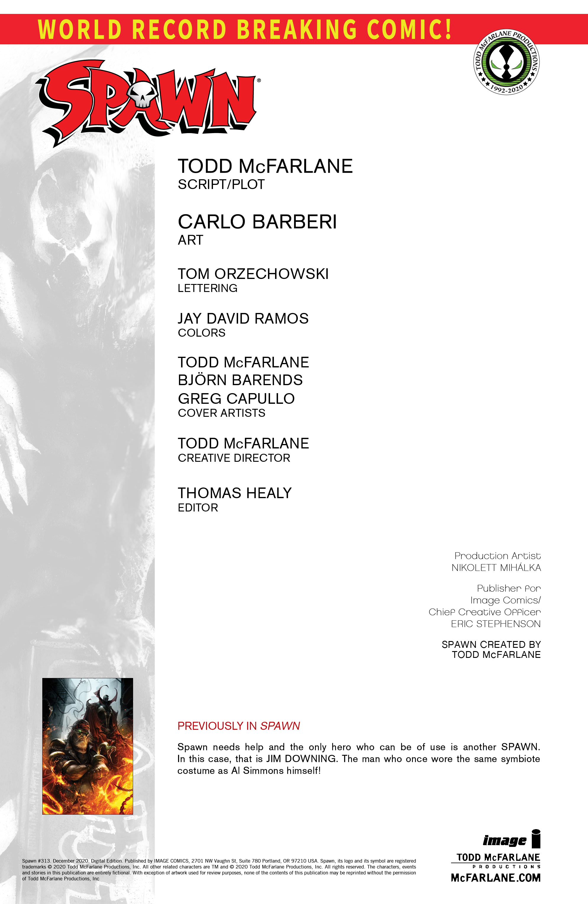 Spawn (1992-): Chapter 313 - Page 2