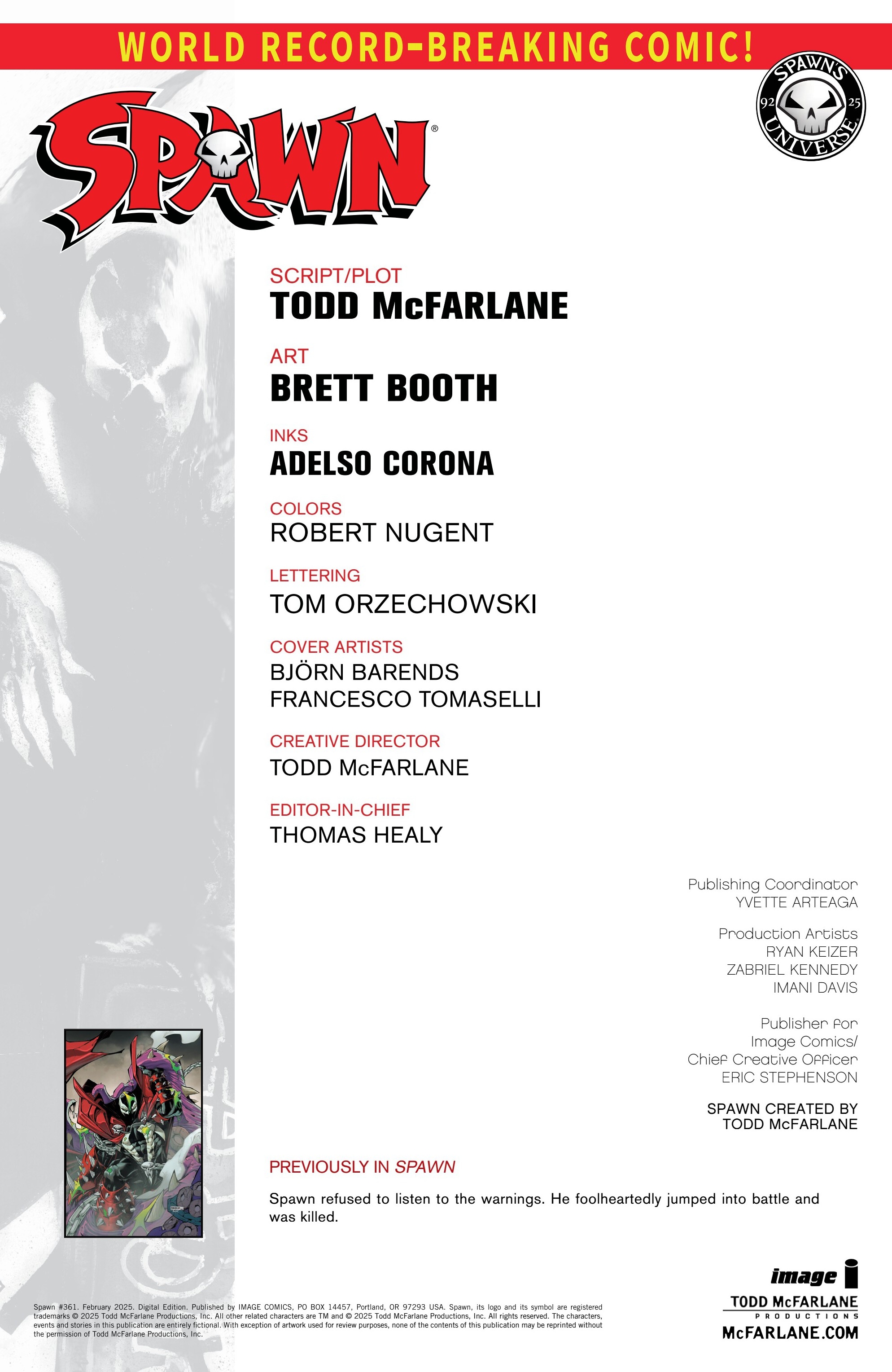 Spawn (1992-): Chapter 361 - Page 3