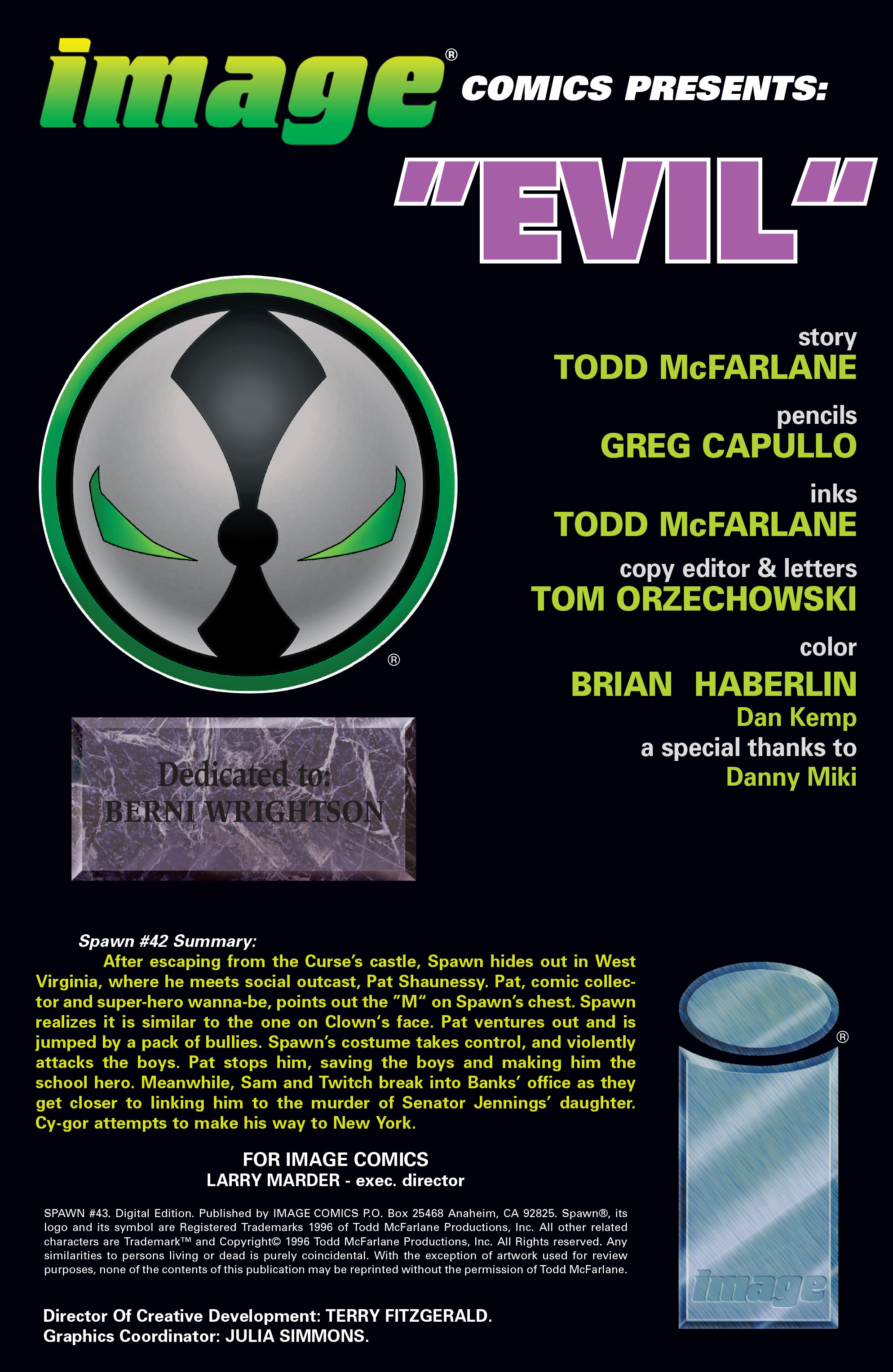 Spawn (1992-): Chapter 43 - Page 2