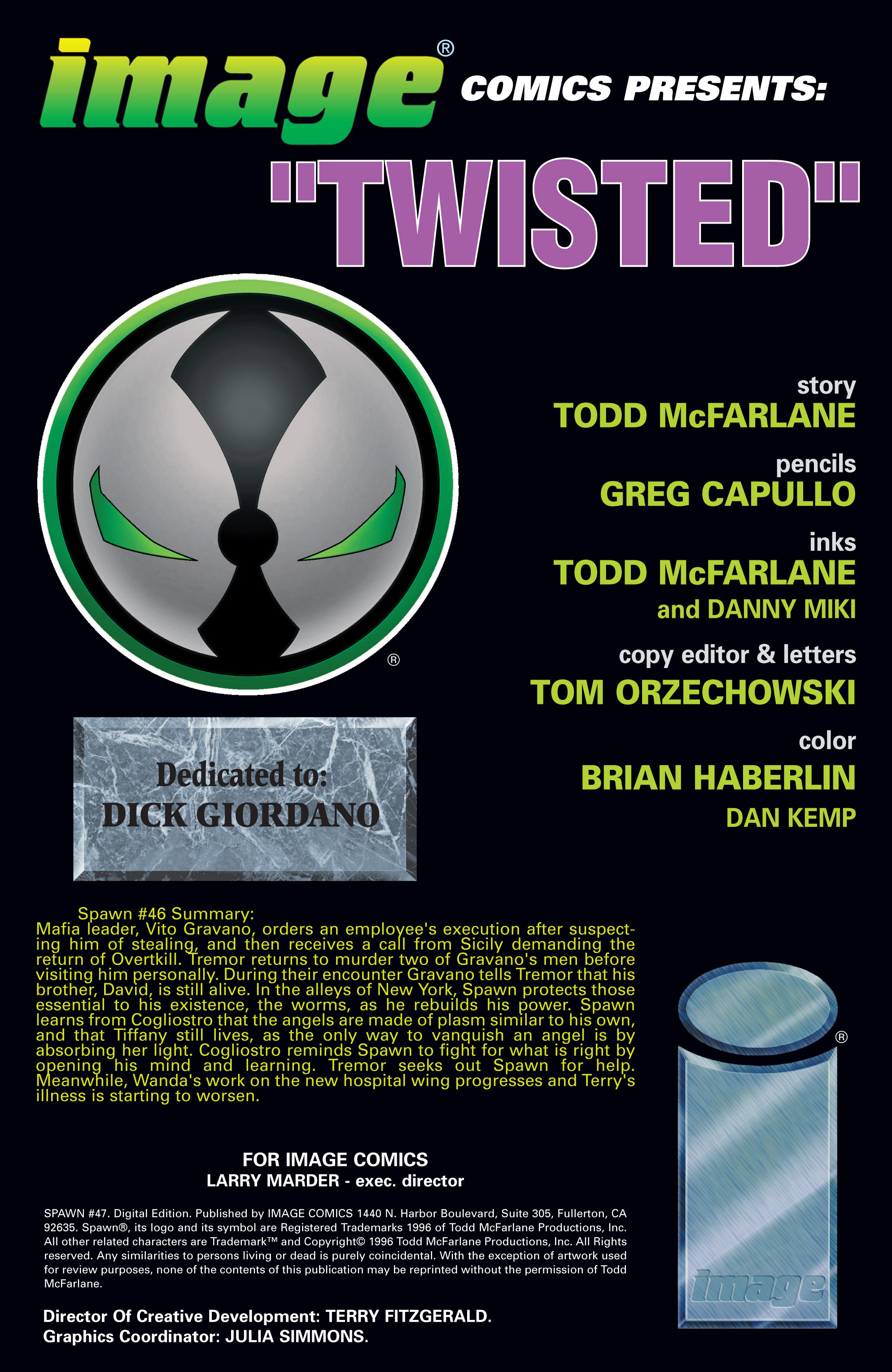 Spawn (1992-): Chapter 47 - Page 2