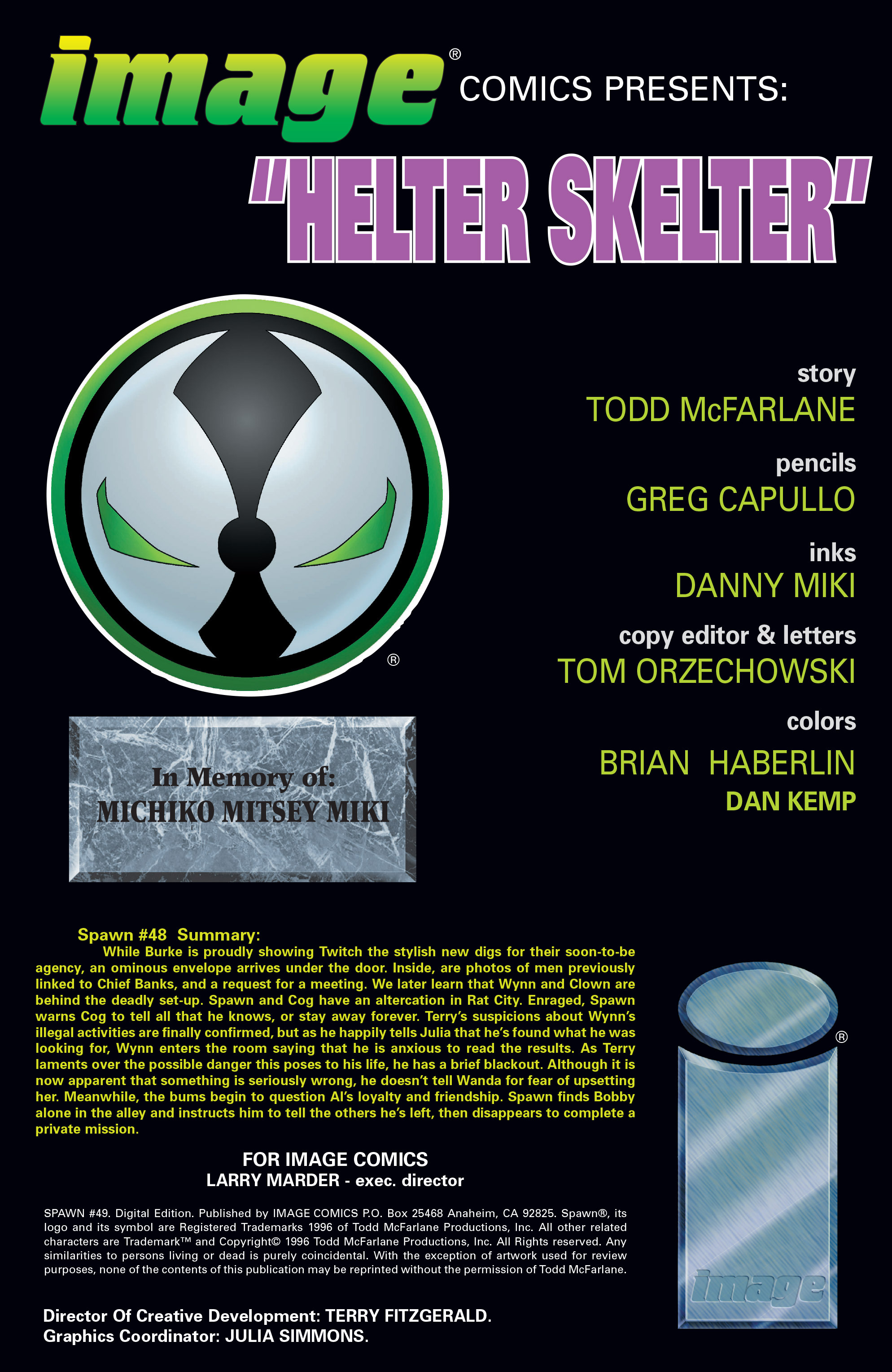 Spawn (1992-): Chapter 49 - Page 2