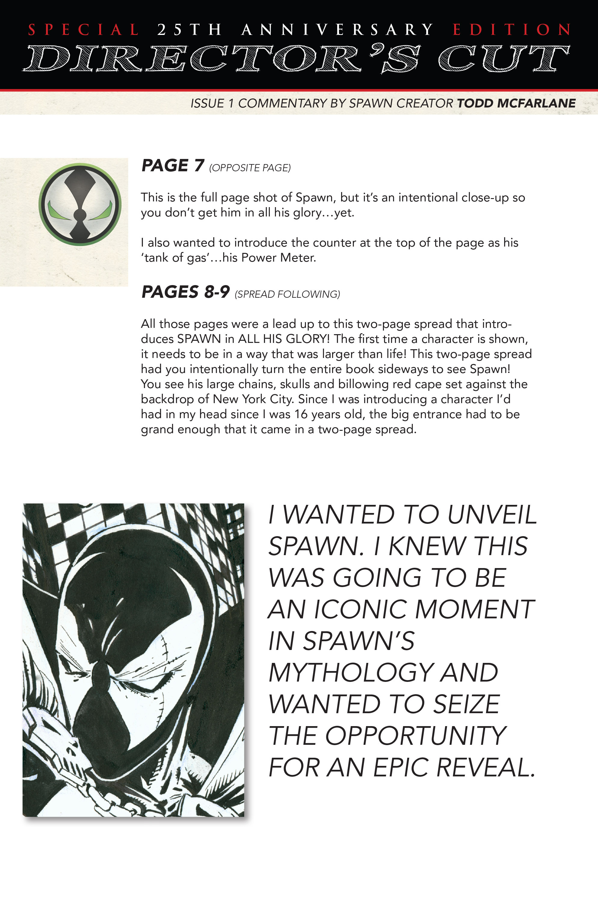 Spawn: 25th Anniversary Director's Cut (2017) : Chapter 1 - Page 17