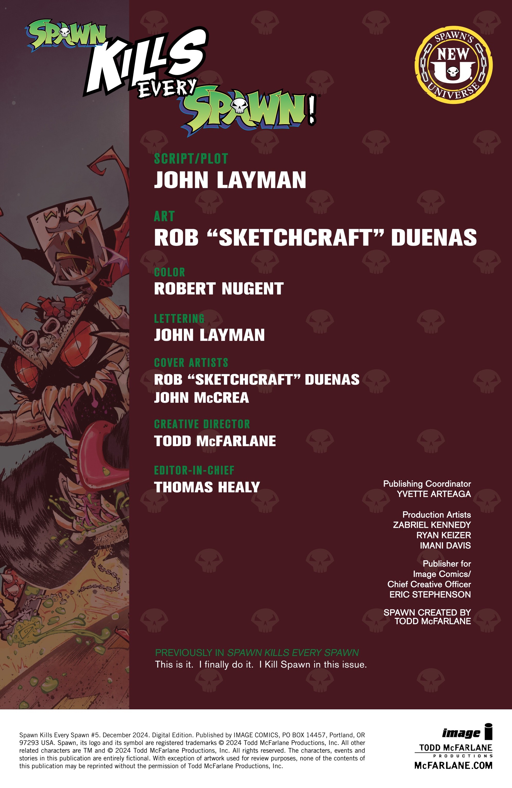 Spawn Kills Every Spawn (2024-): Chapter 5 - Page 3