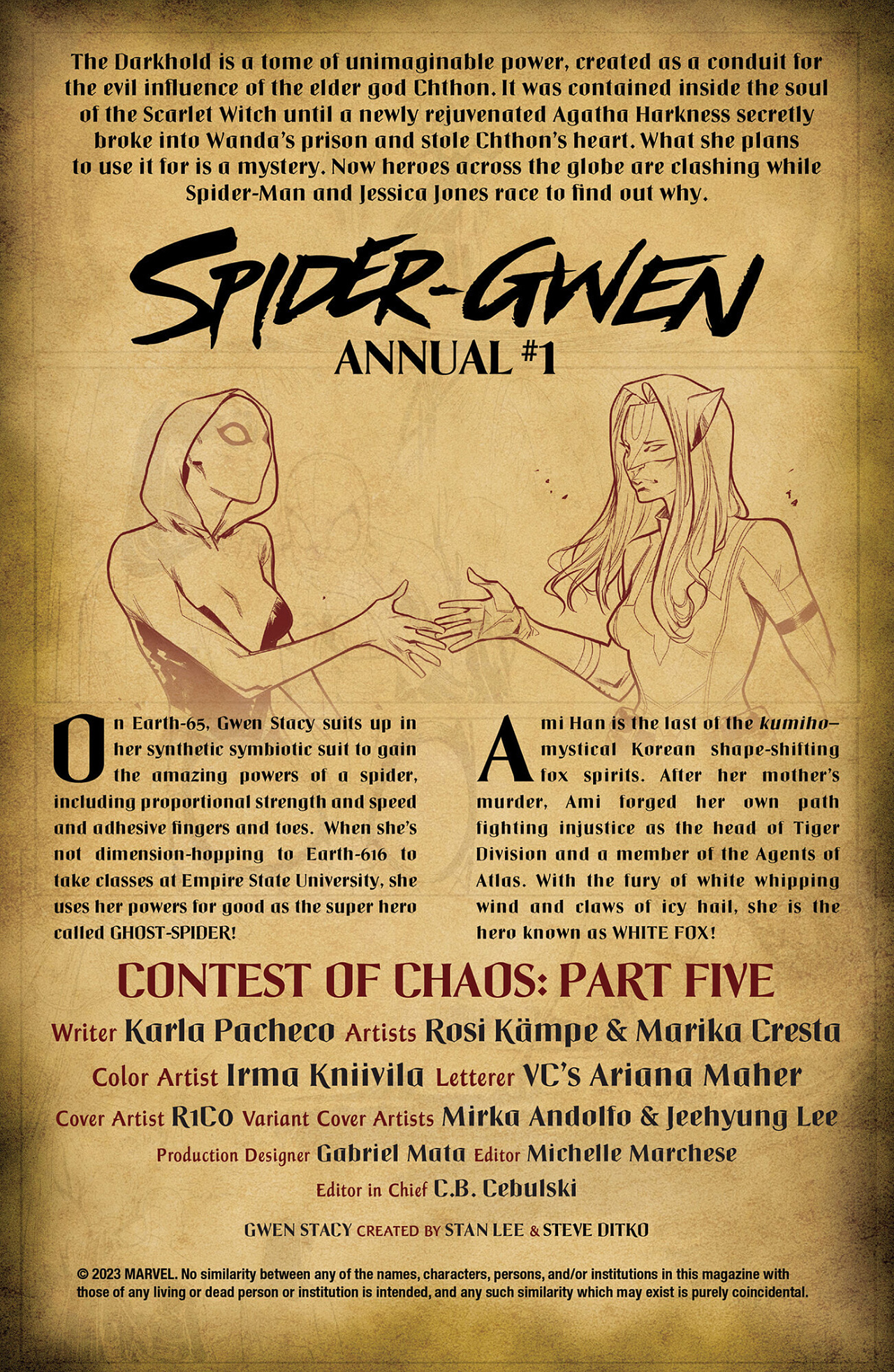 Spider-Gwen (2023-): Chapter annual1 - Page 4