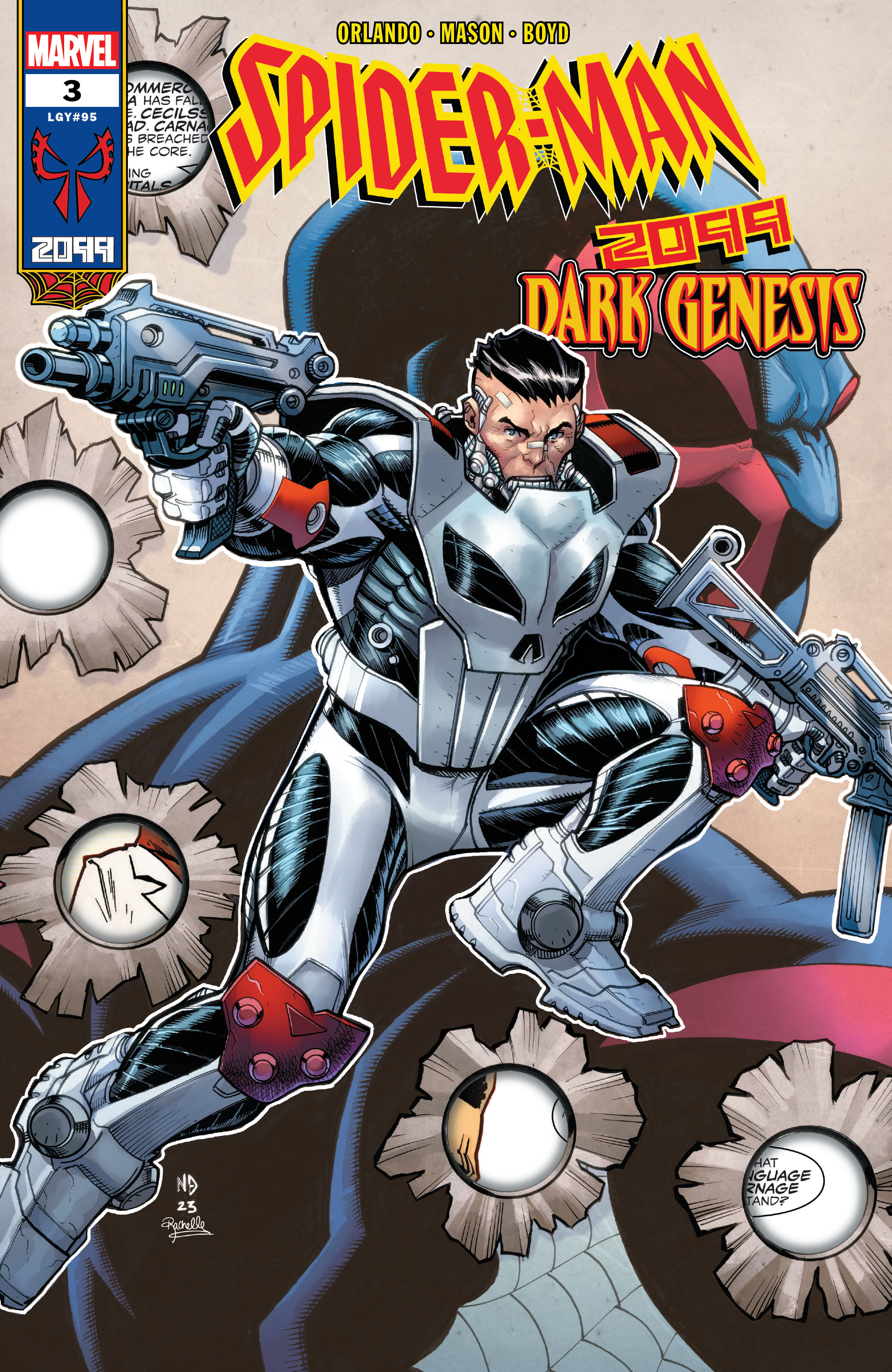 Spider-Man 2099: Dark Genesis (2023-): Chapter 3 - Page 1
