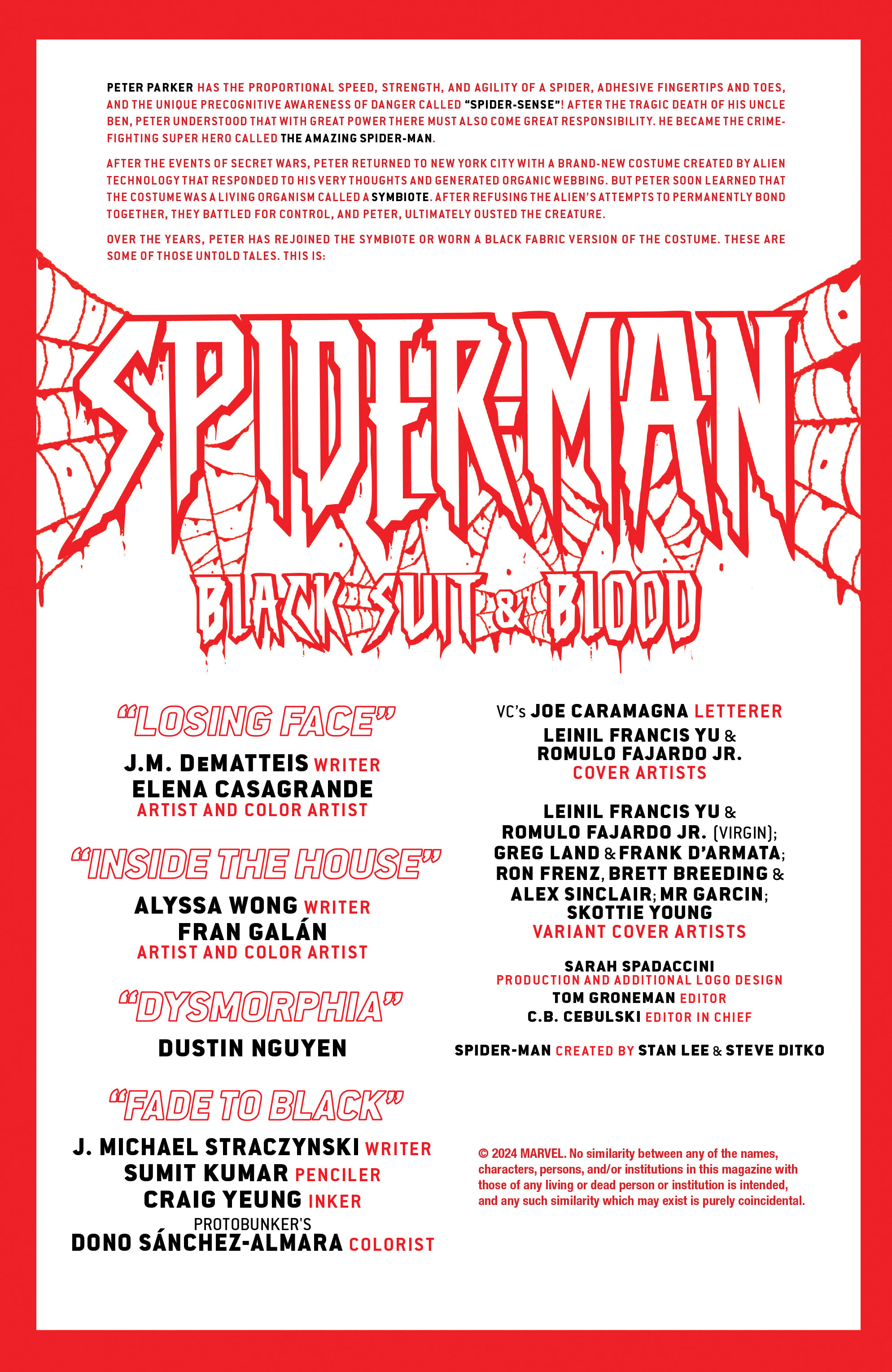 Spider-Man: Black Suit & Blood (2024-): Chapter 1 - Page 2