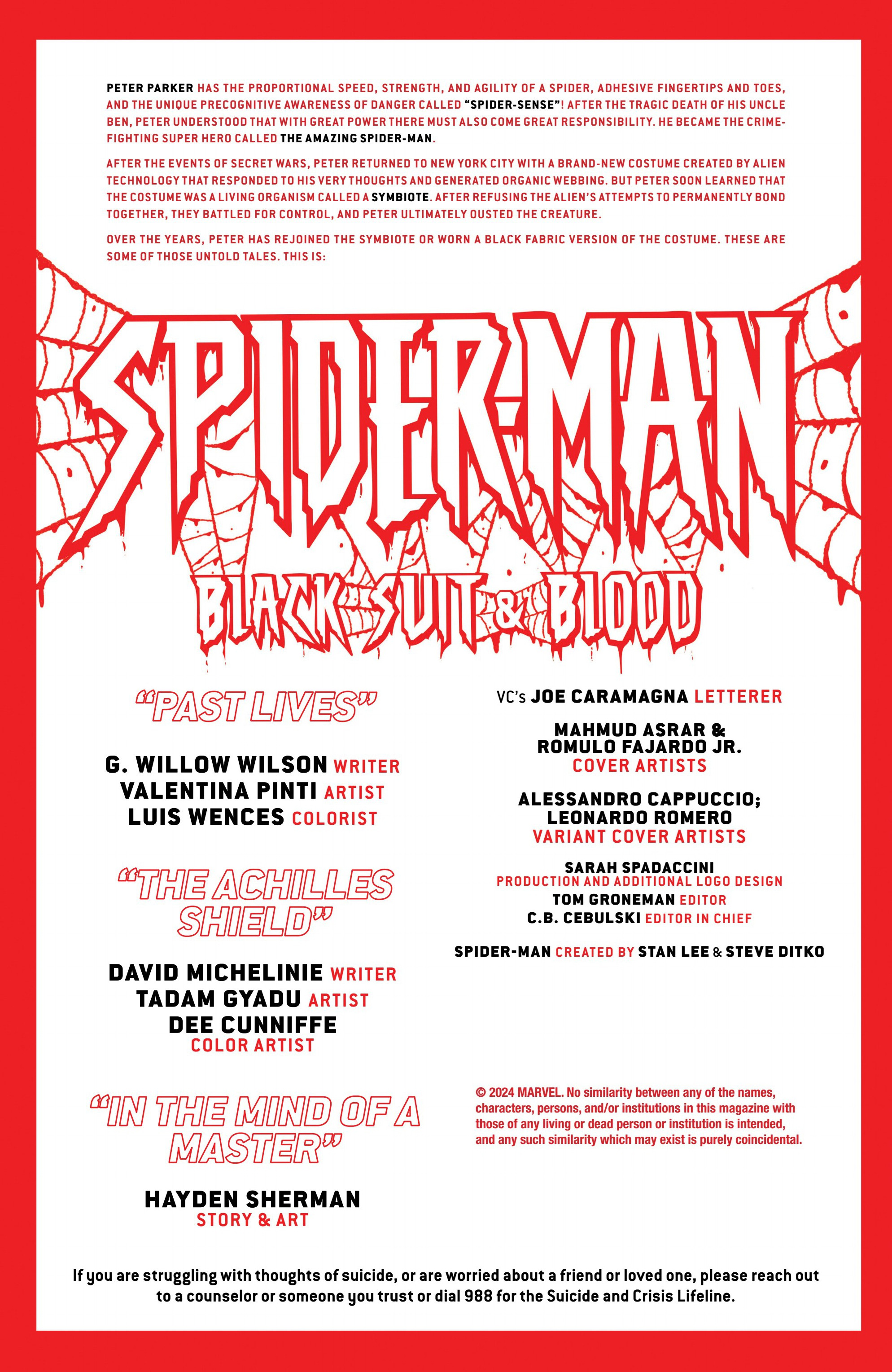 Spider-Man: Black Suit & Blood (2024-): Chapter 4 - Page 3
