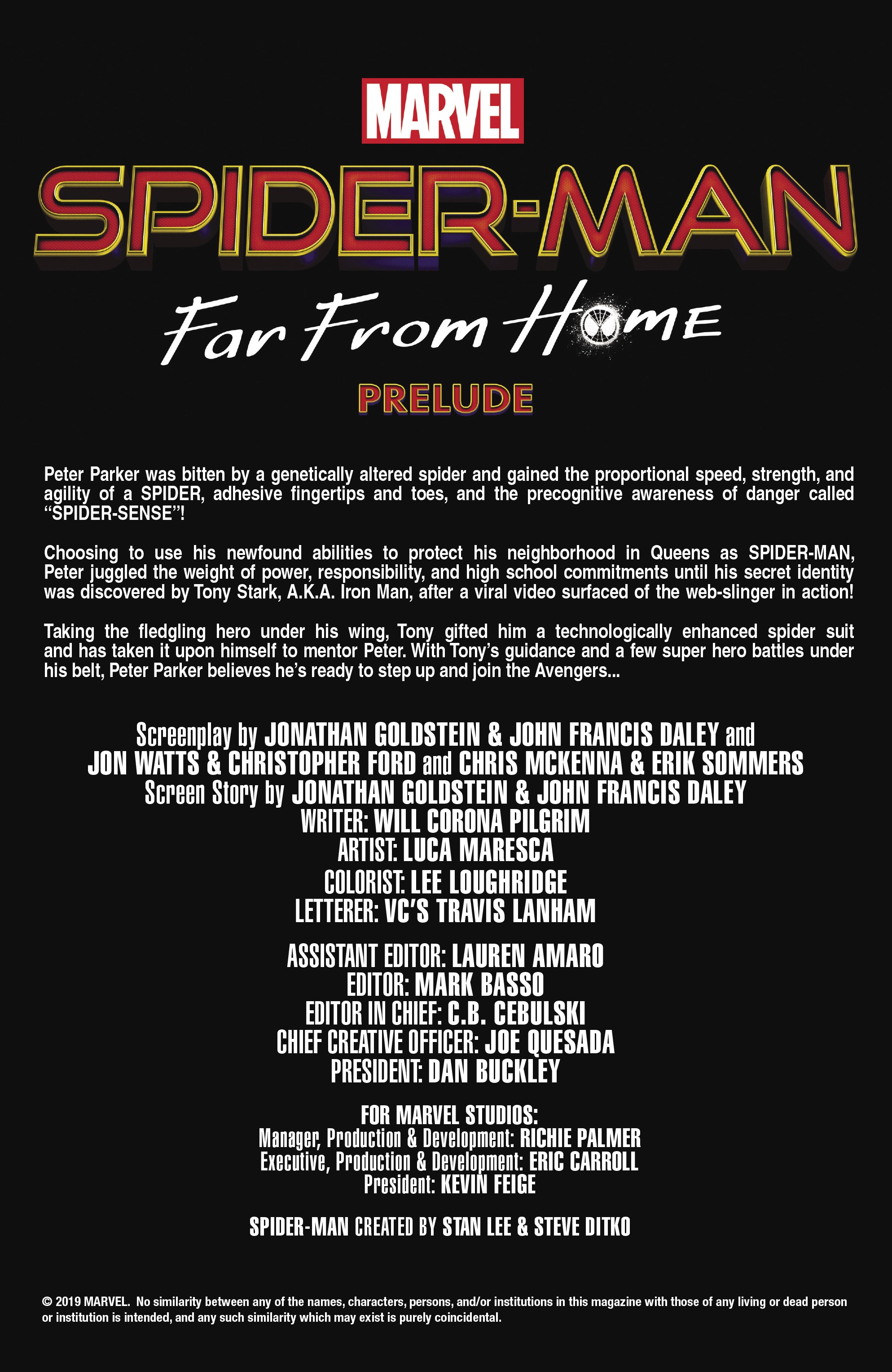 Spider-Man: Far From Home Prelude (2019): Chapter 1 - Page 2
