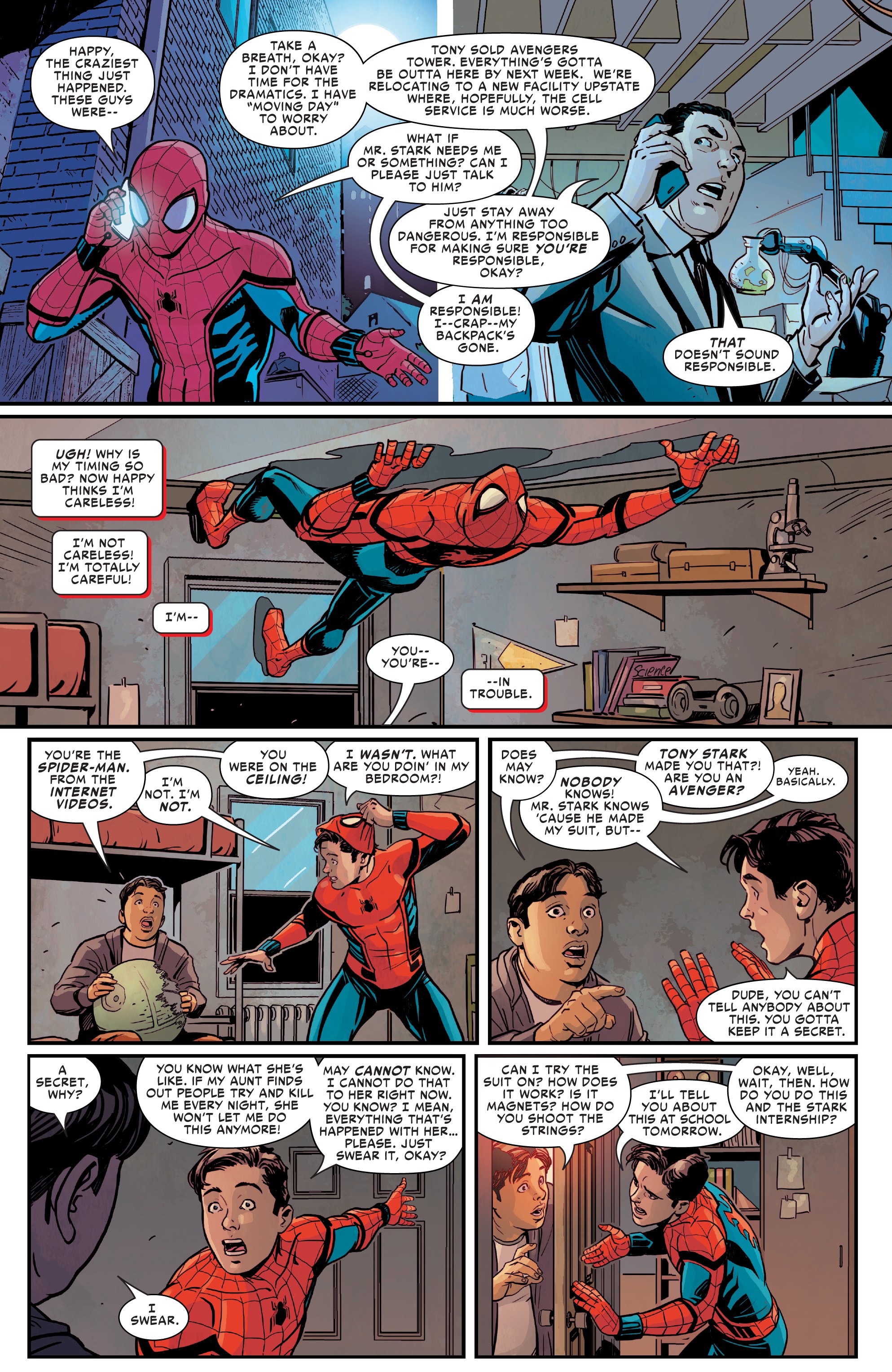 Spider-Man: Far From Home Prelude (2019): Chapter 1 - Page 9