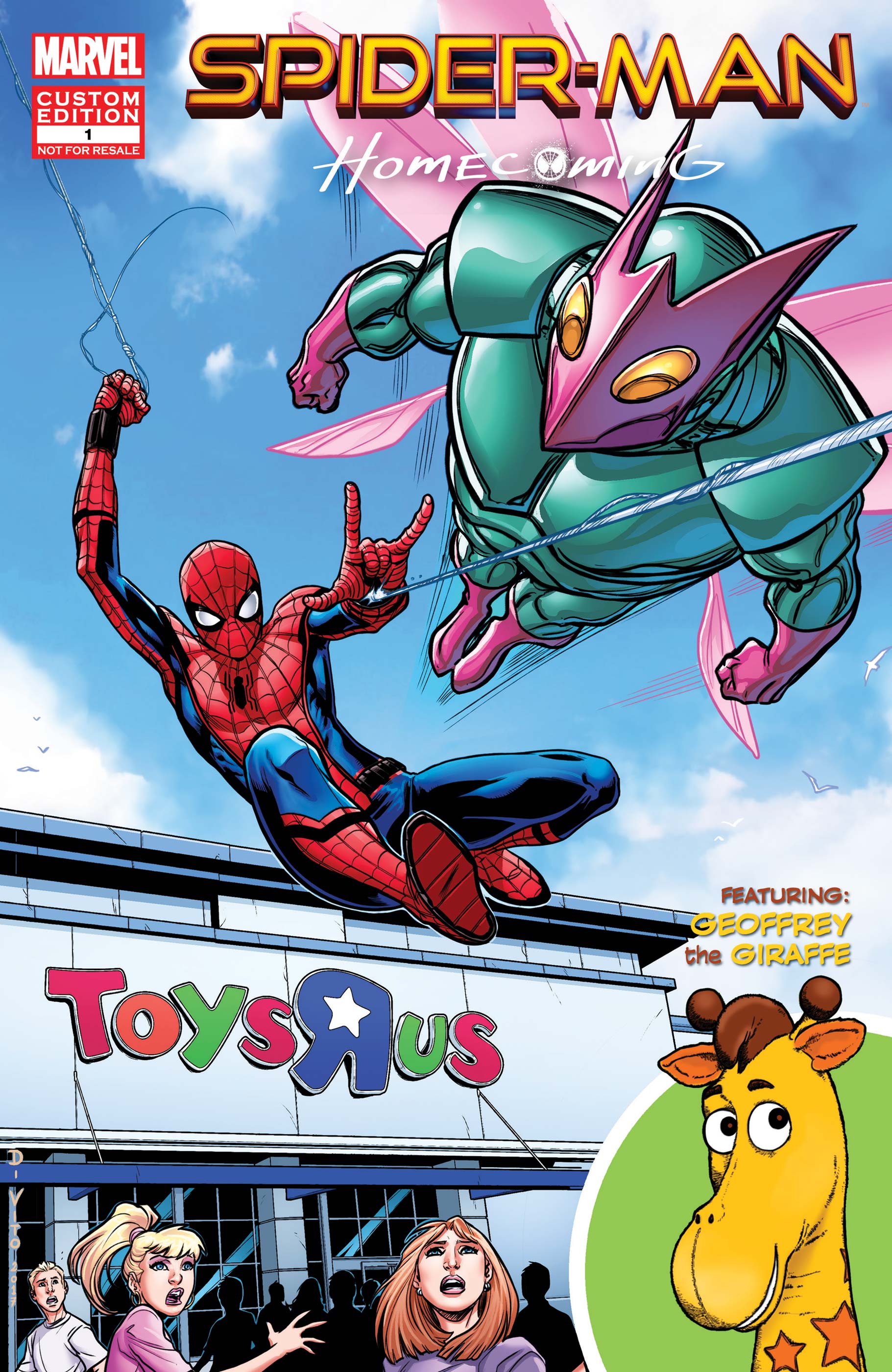 Spider-Man Homecoming: Fight or Flight (2017): Chapter 1 - Page 1