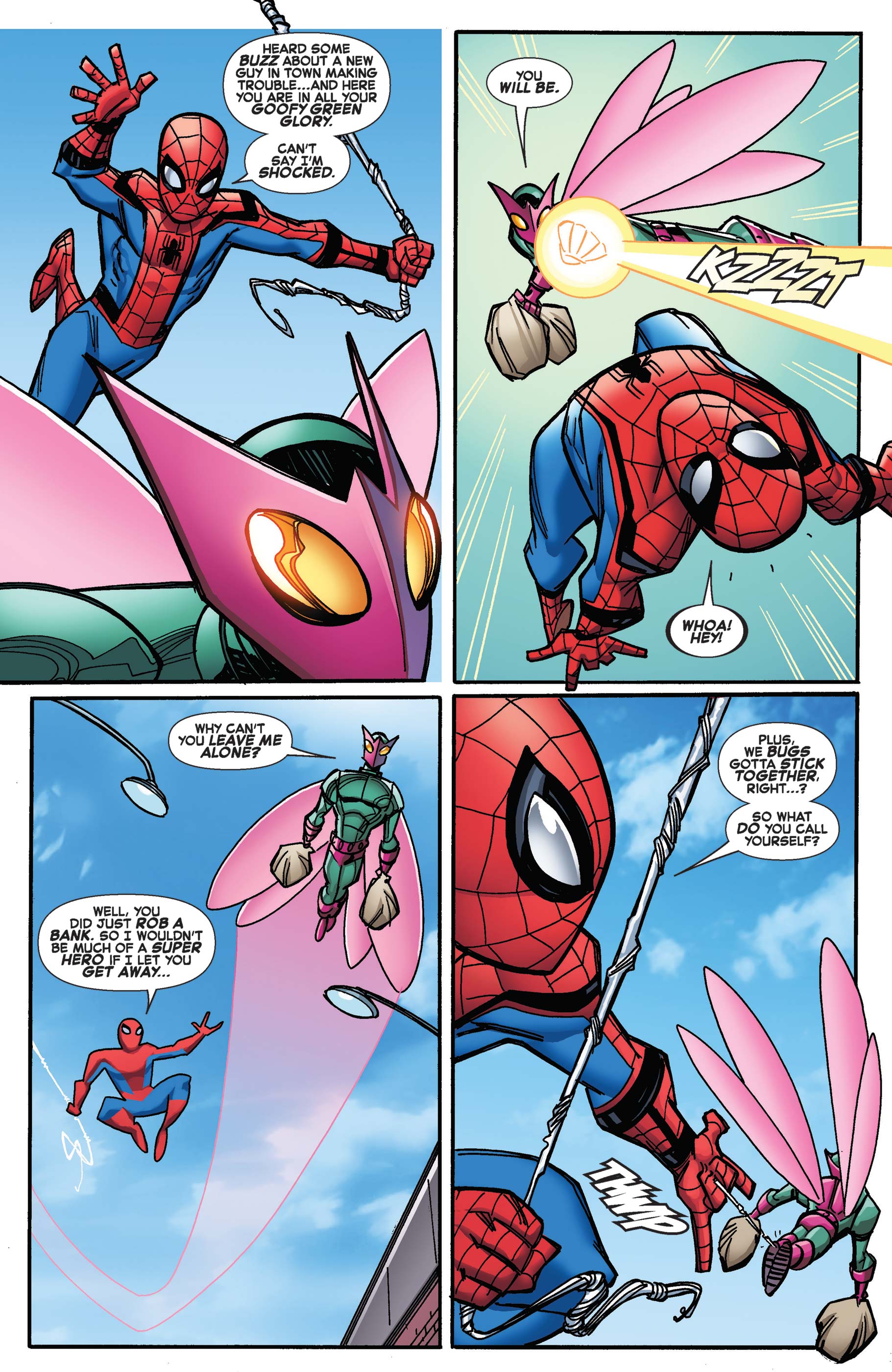 Spider-Man Homecoming: Fight or Flight (2017): Chapter 1 - Page 4