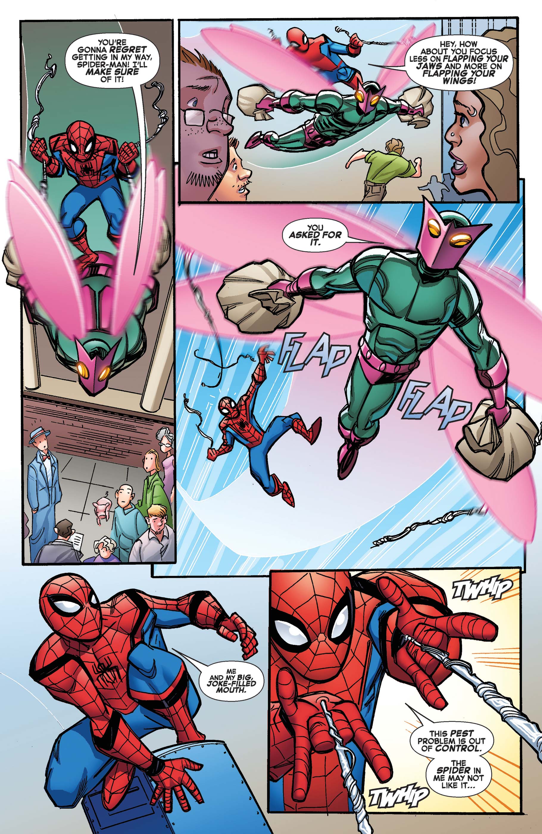 Spider-Man Homecoming: Fight or Flight (2017): Chapter 1 - Page 8