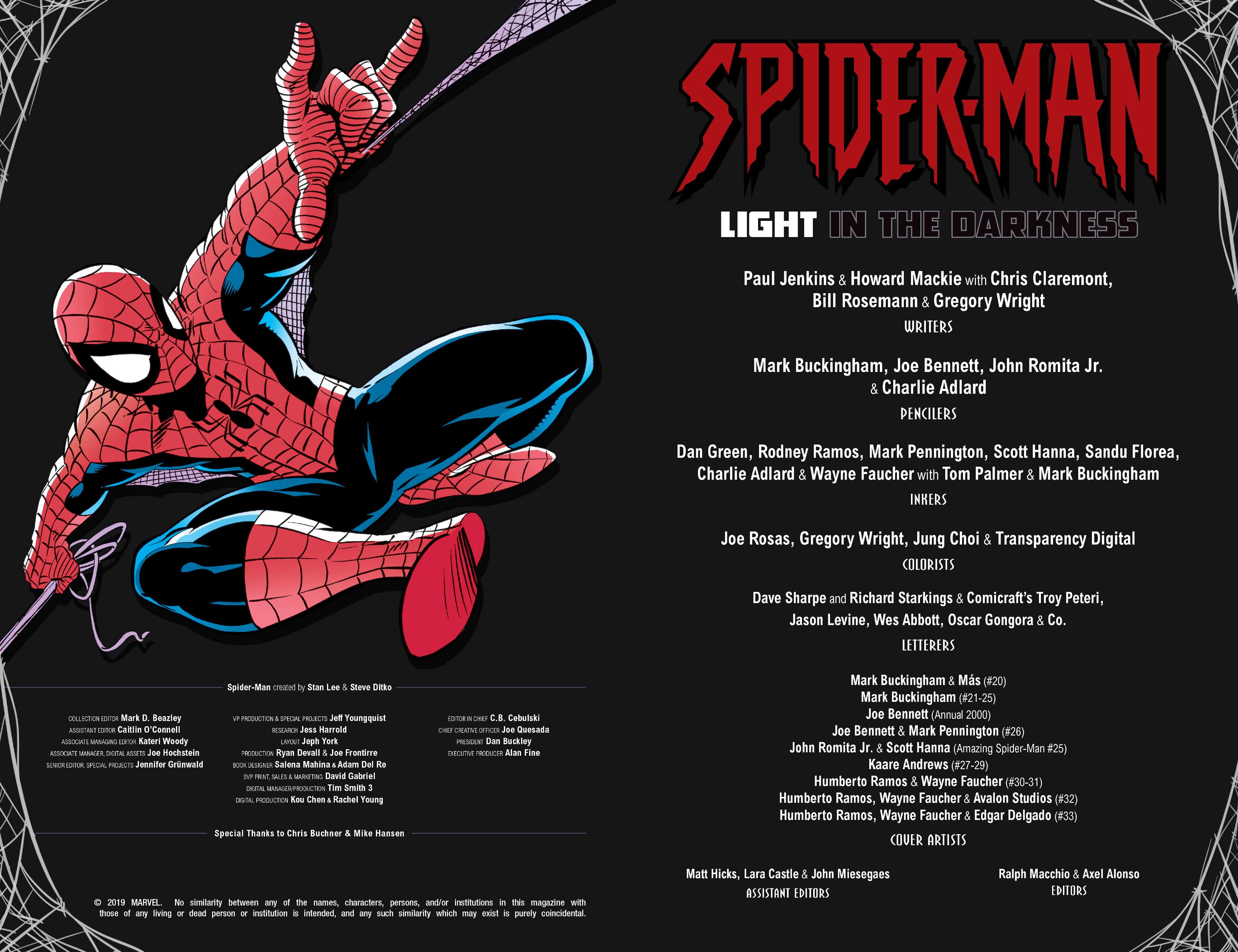 Spider-Man: Light In the Darkness (2019): Chapter TPB - Page 3