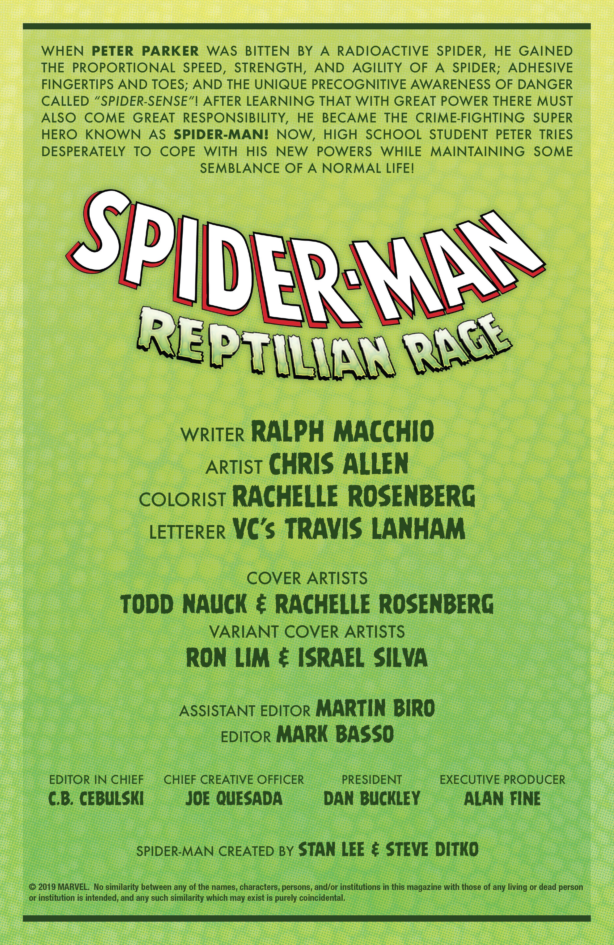 Spider-Man: Reptilian Rage (2019): Chapter 1 - Page 2